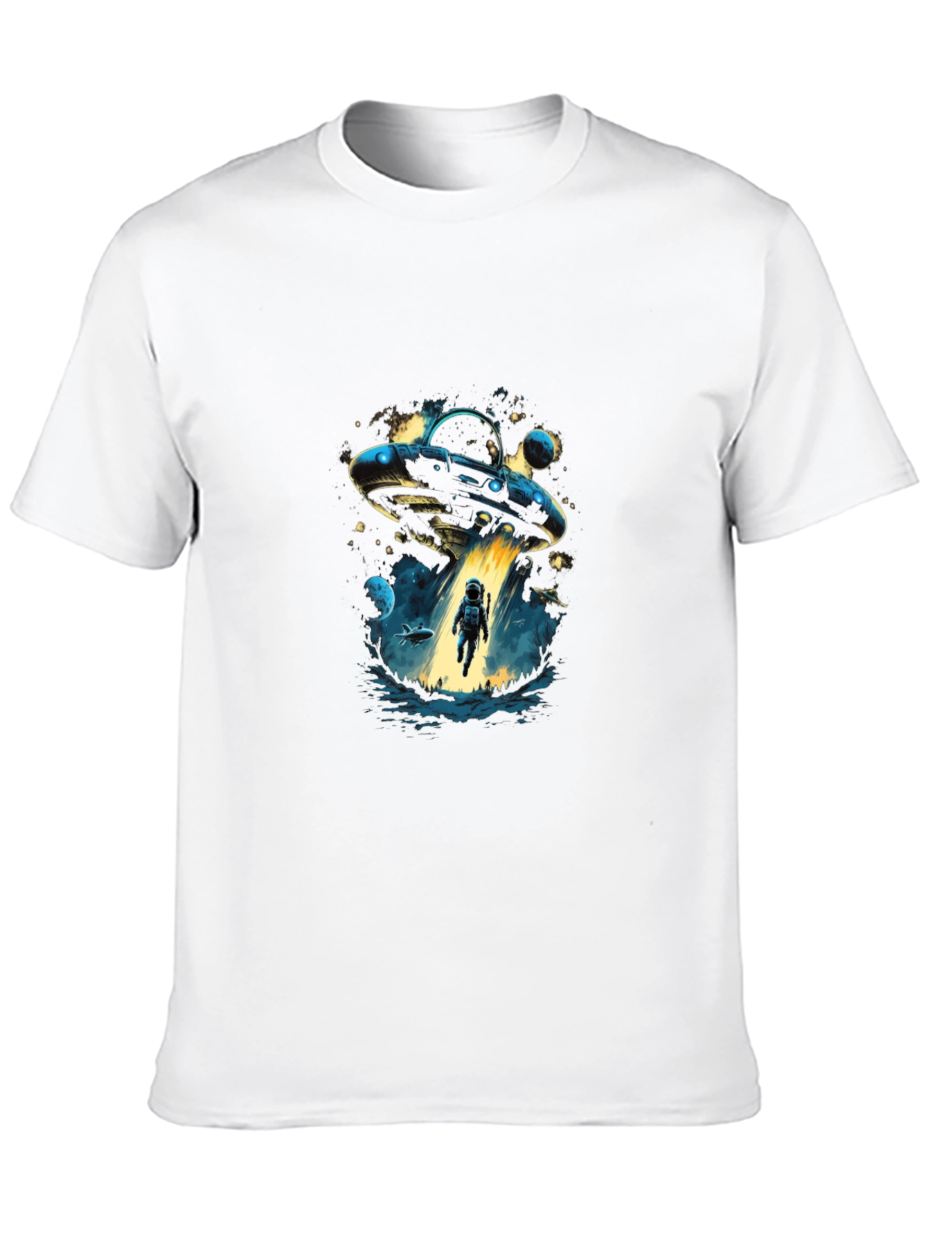 UFO Abduction T-Shirt: Space Adventure Design