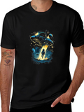 UFO Abduction T-Shirt: Space Adventure Design