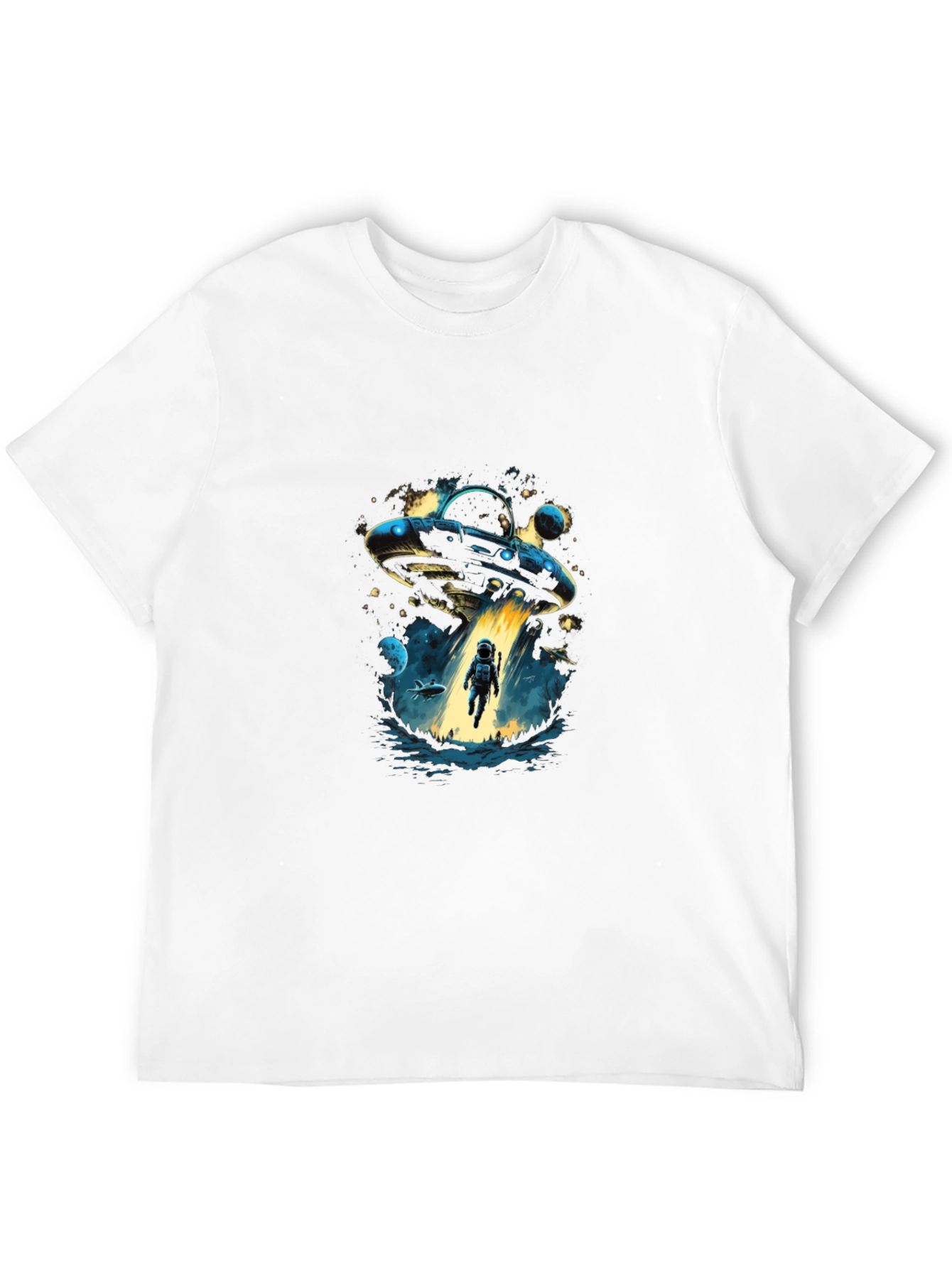 UFO Abduction T-Shirt: Space Adventure Design