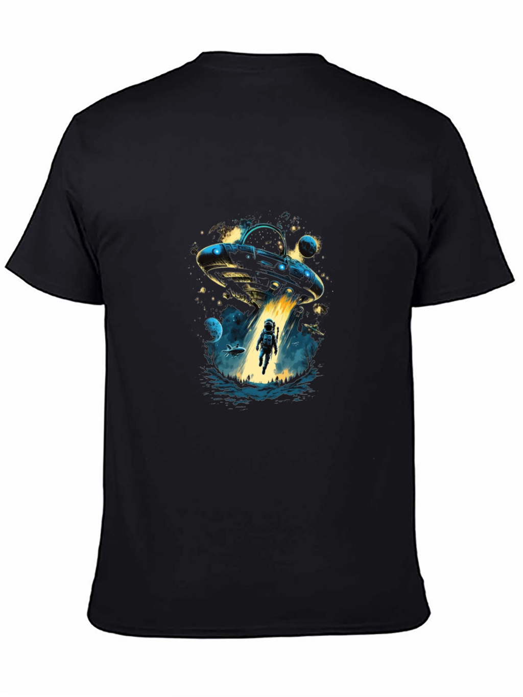 UFO Abduction T-Shirt: Space Adventure Design