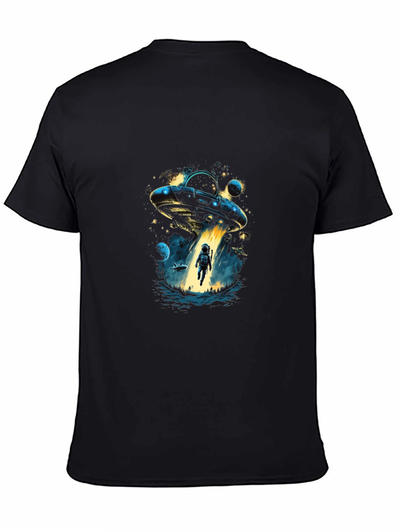 UFO Abduction T-Shirt: Space Adventure Design