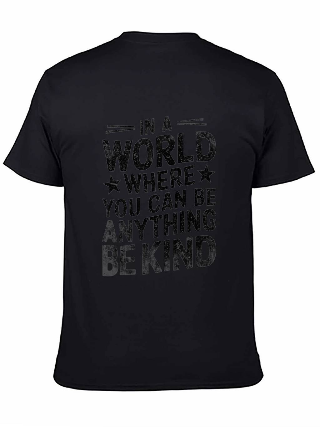 Be Kind Graphic Tee - Trendy Black T-Shirt
