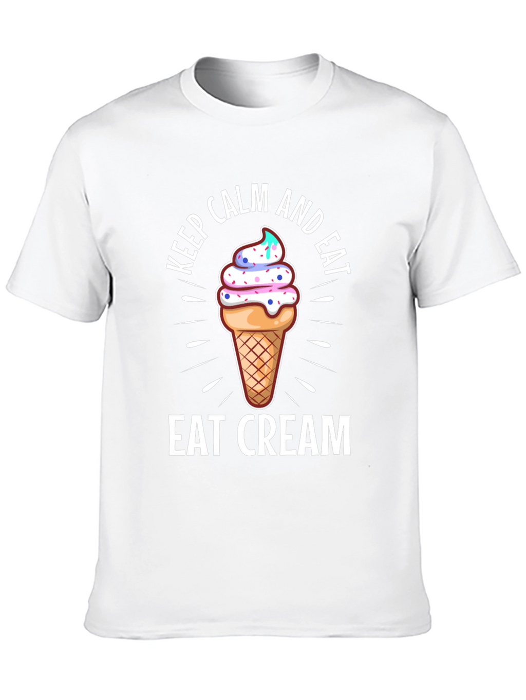Keep Calm and Eat Cream T-Shirt