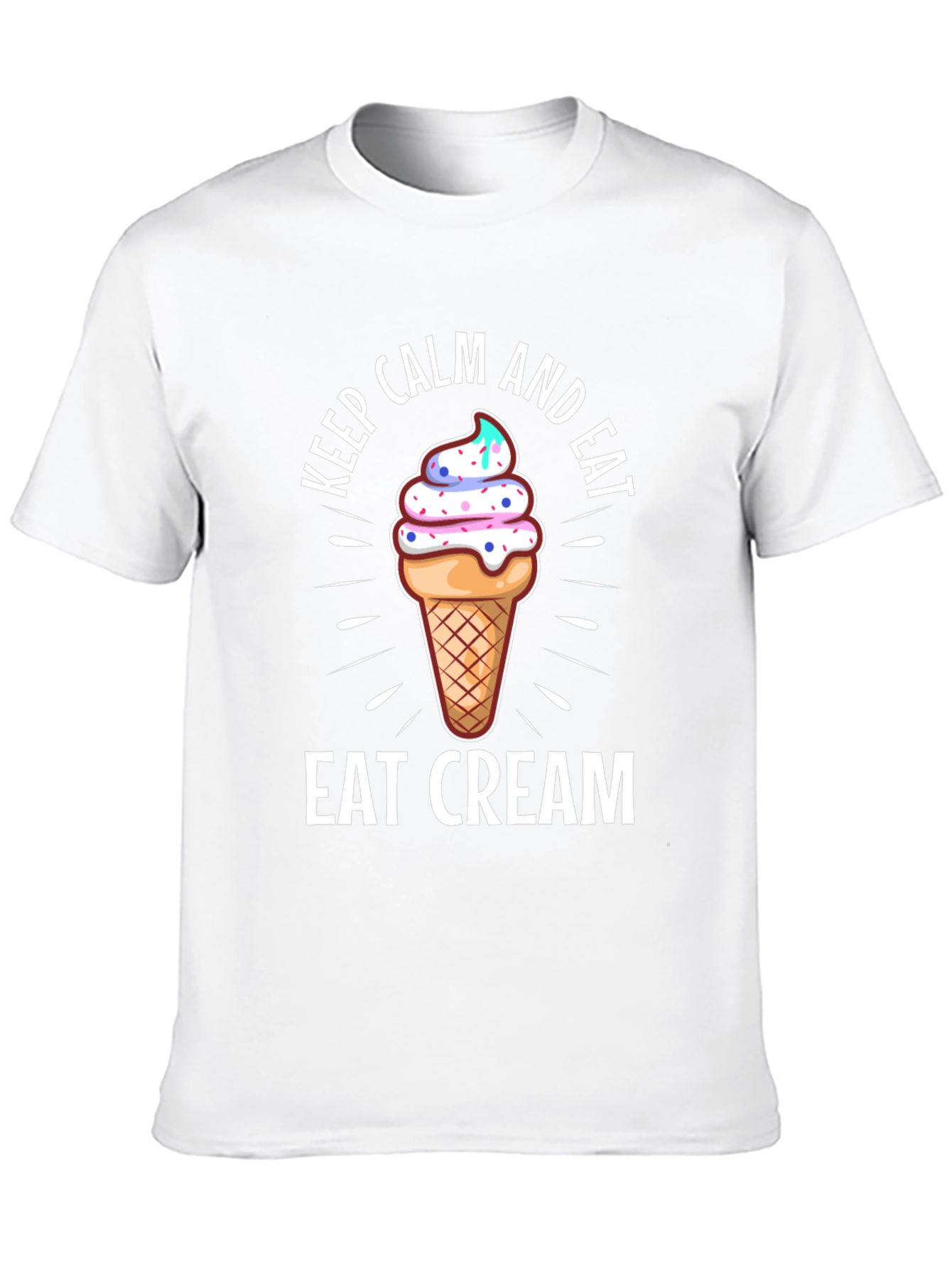 Keep Calm and Eat Cream T-Shirt