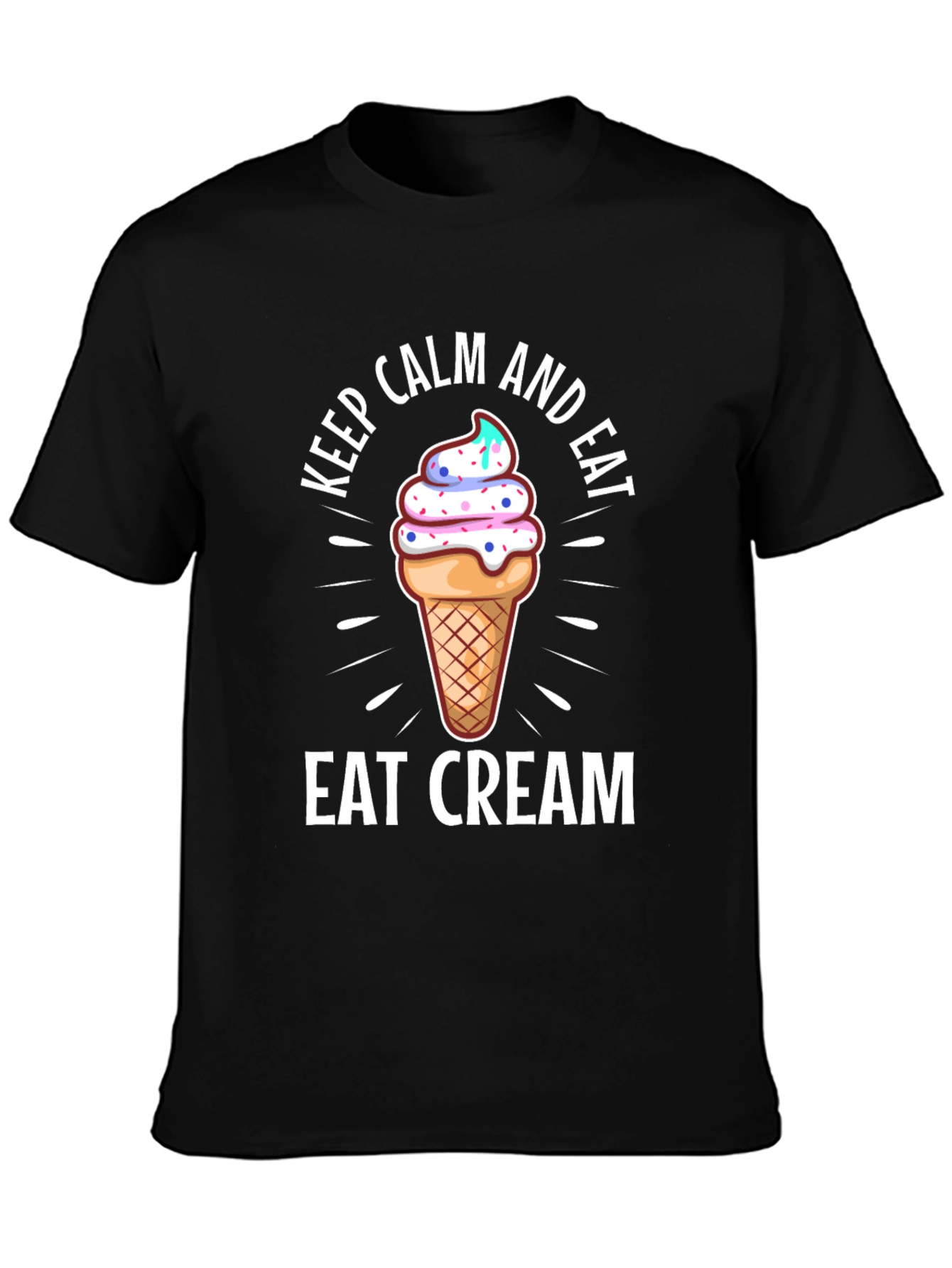 Keep Calm and Eat Cream T-Shirt