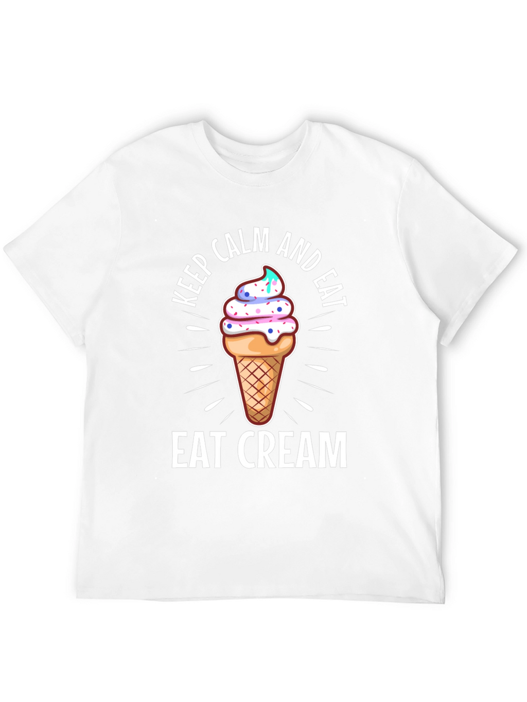 Keep Calm and Eat Cream T-Shirt