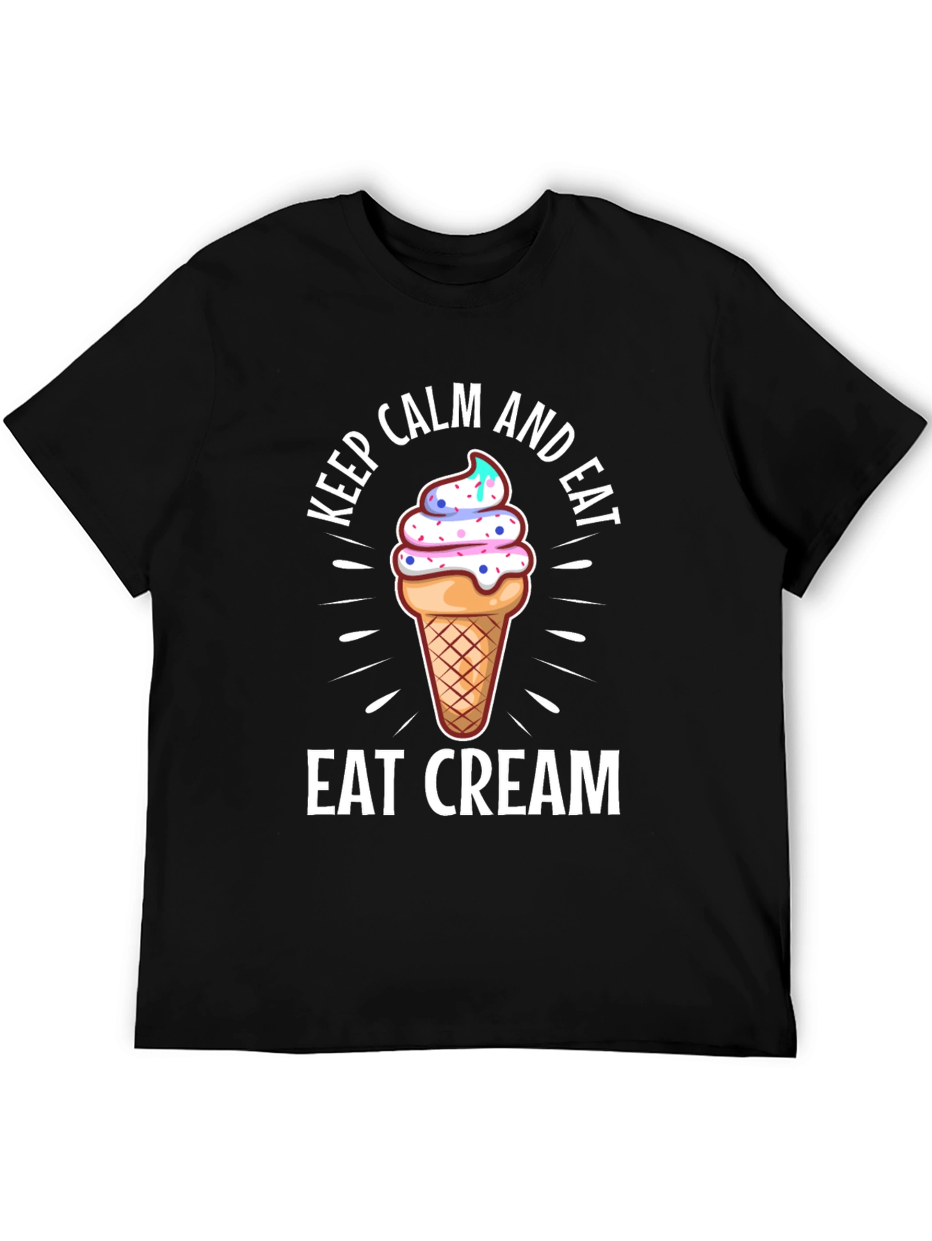 Keep Calm and Eat Cream T-Shirt