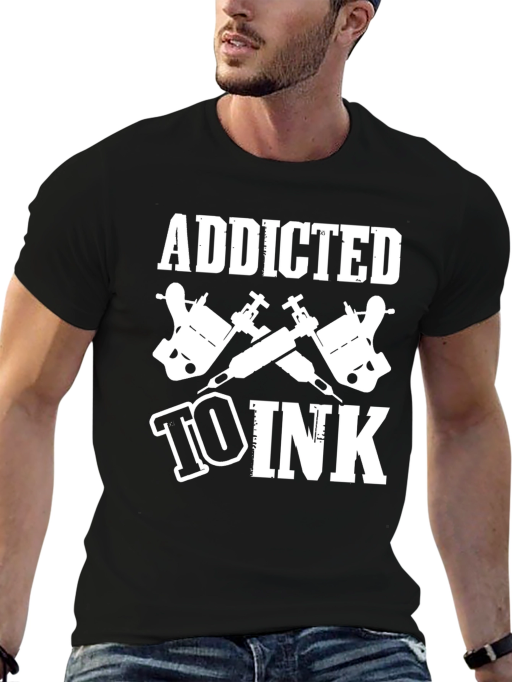 Addicted To Ink T-Shirt Tattoo Artist Gift