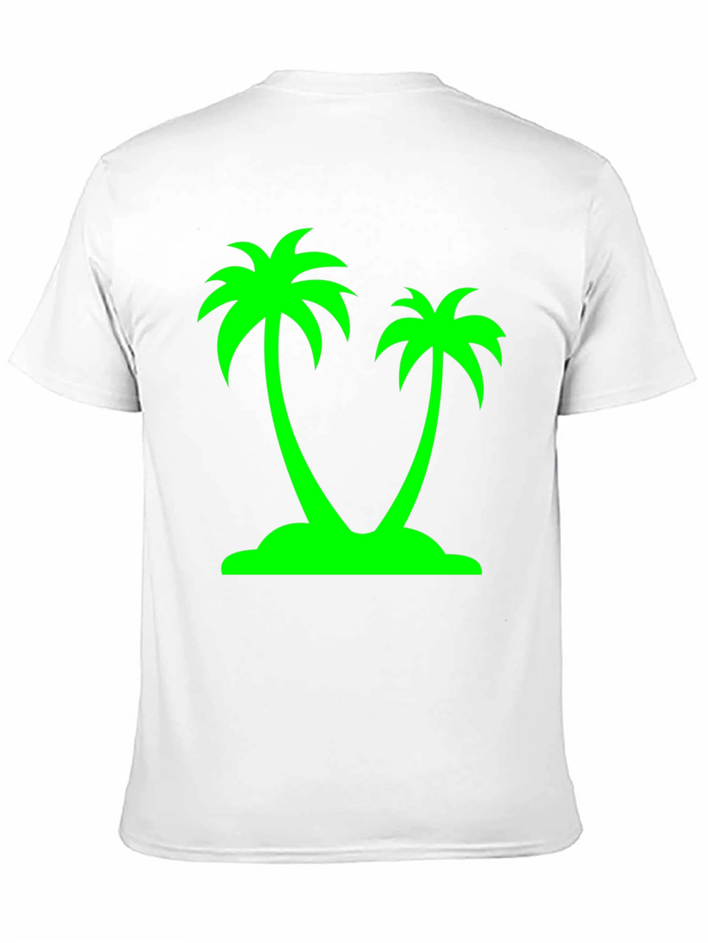 Tropical Palm Tree Graphic Tee - Island Vibes
