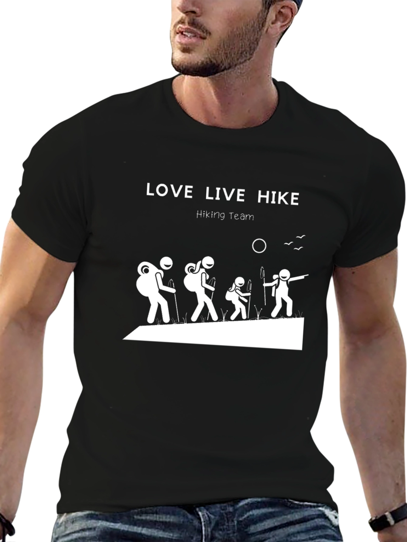 Hiking Team Graphic Tee - Love Live Hike