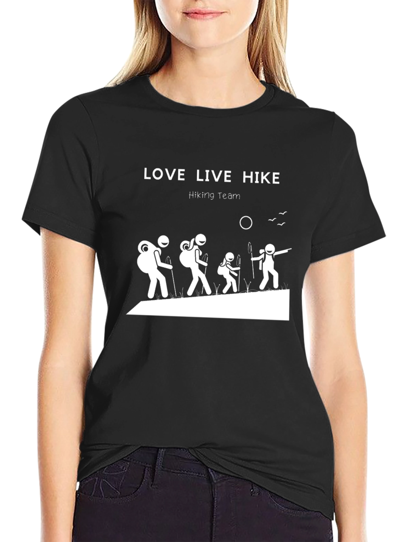 Hiking Team Graphic Tee - Love Live Hike