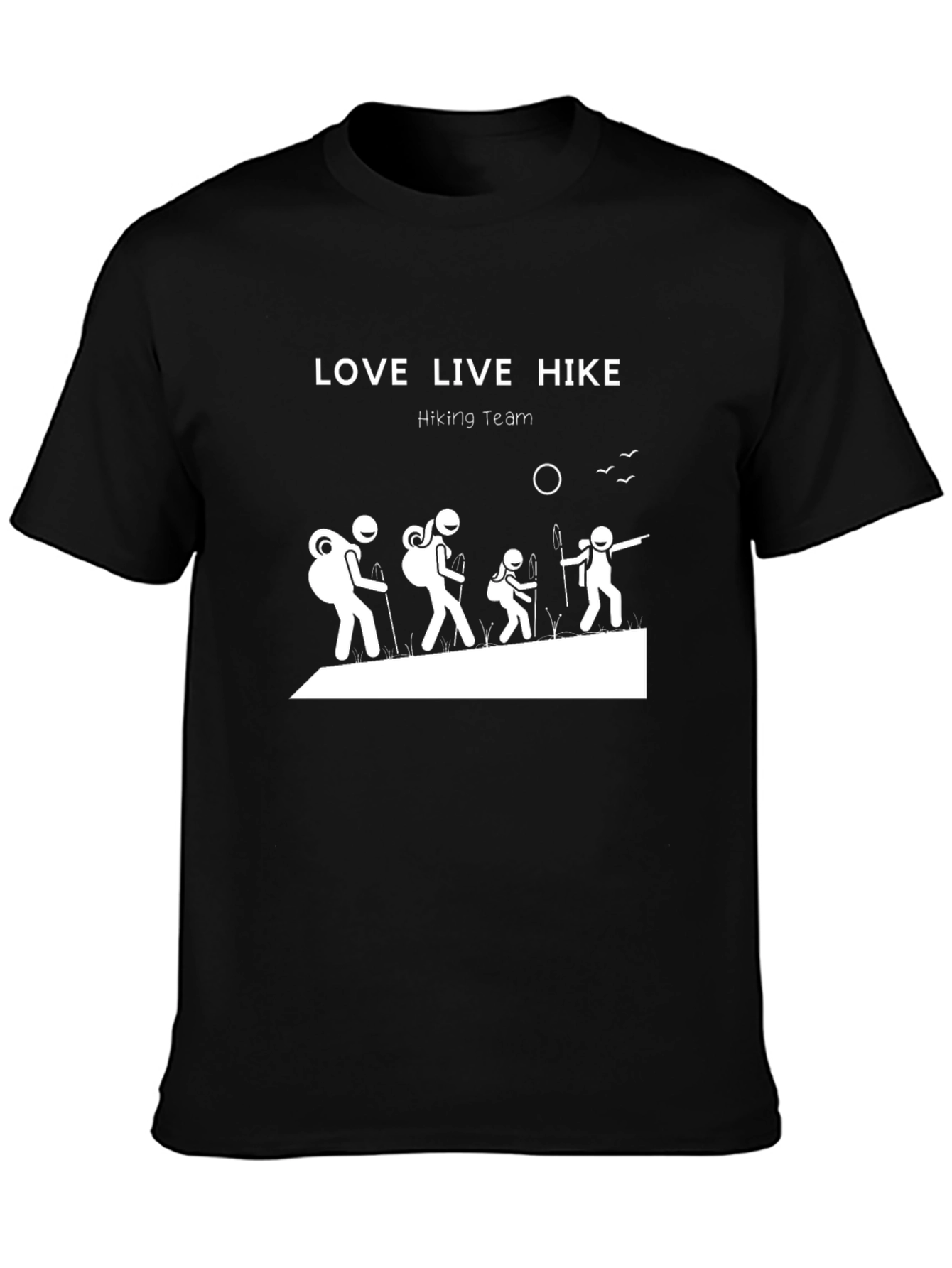 Hiking Team Graphic Tee - Love Live Hike