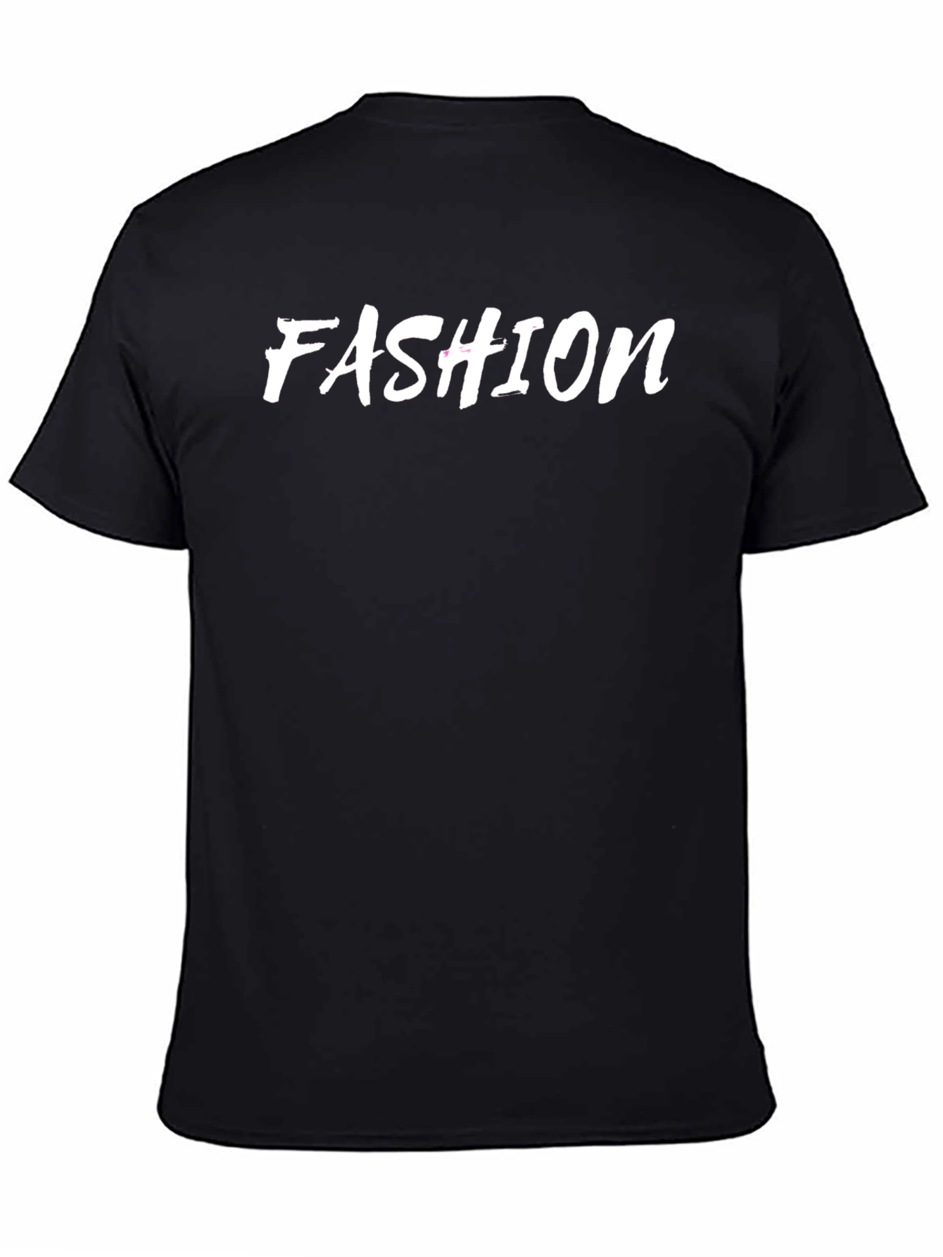 Fashion Graphic Tee - Stylish Black T-Shirt