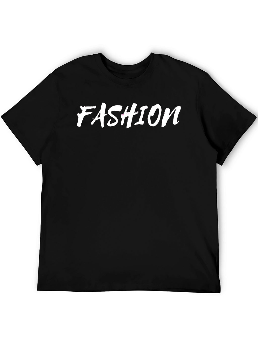 Fashion Graphic Tee - Stylish Black T-Shirt