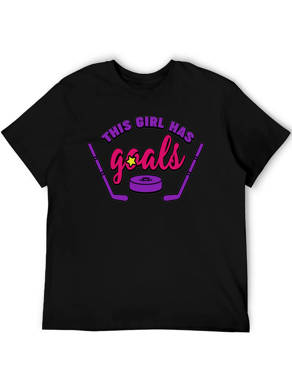 This Girl Has Goals Hockey T-Shirt