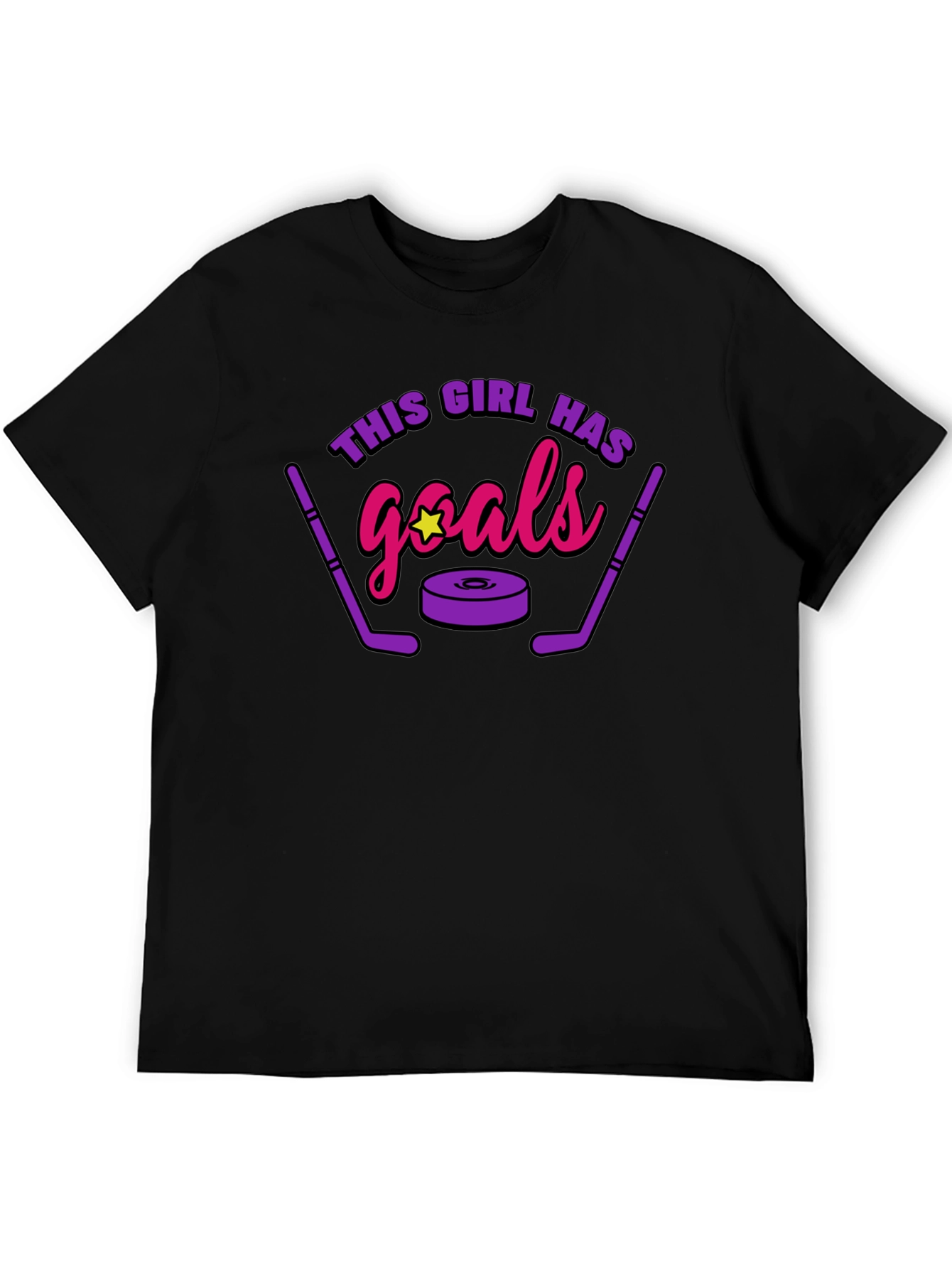 This Girl Has Goals Hockey T-Shirt