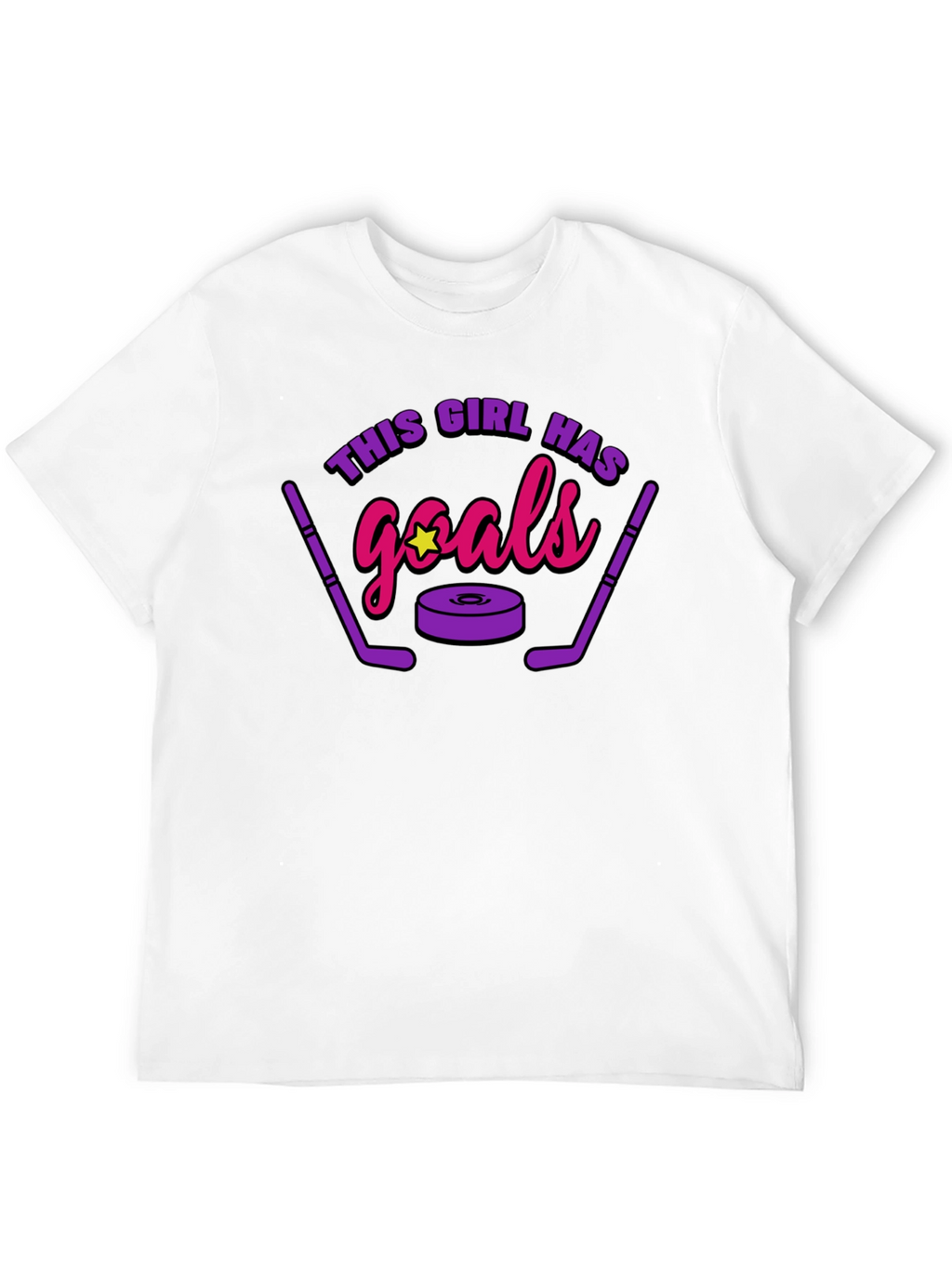 This Girl Has Goals Hockey T-Shirt