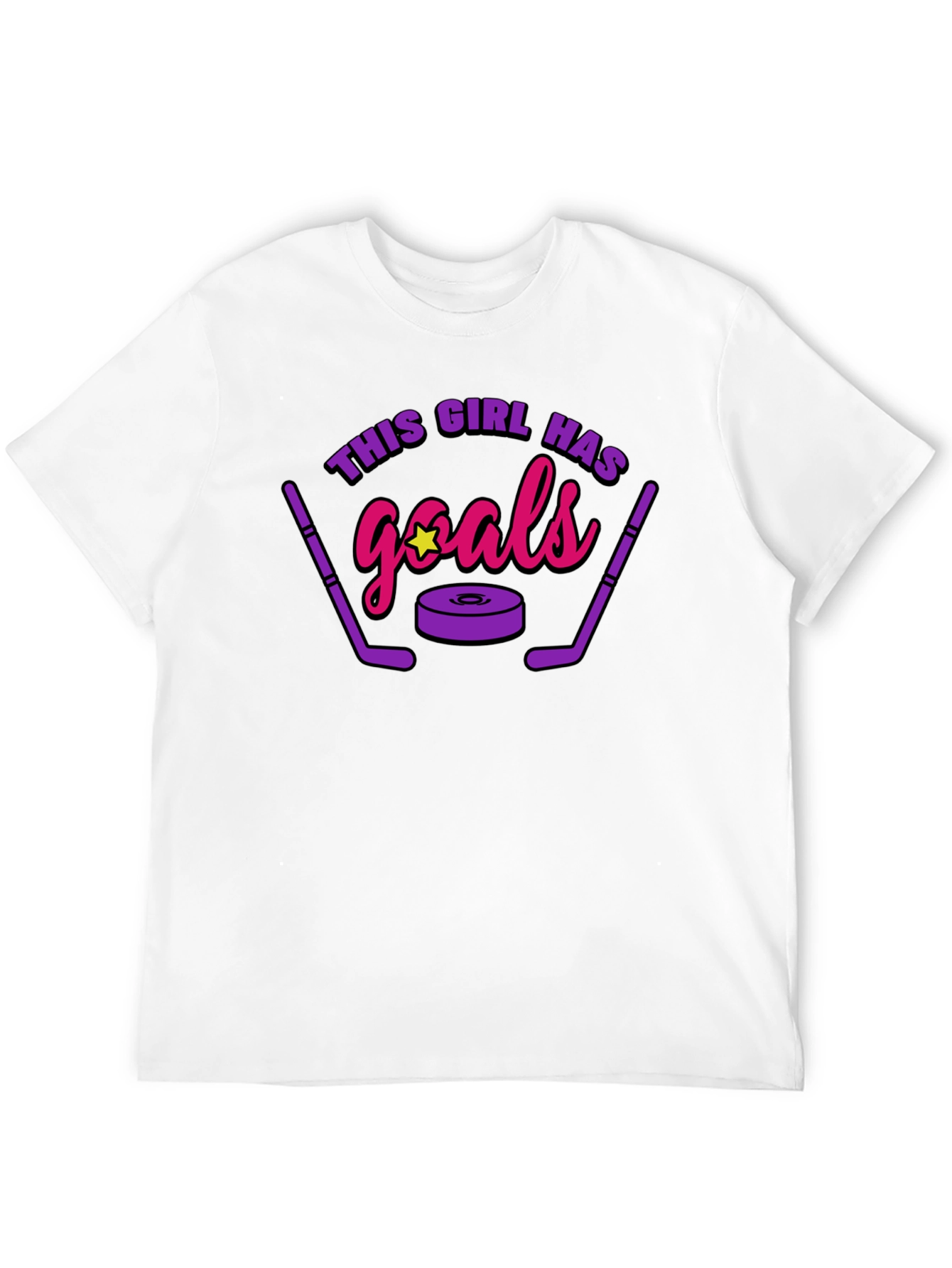 This Girl Has Goals Hockey T-Shirt