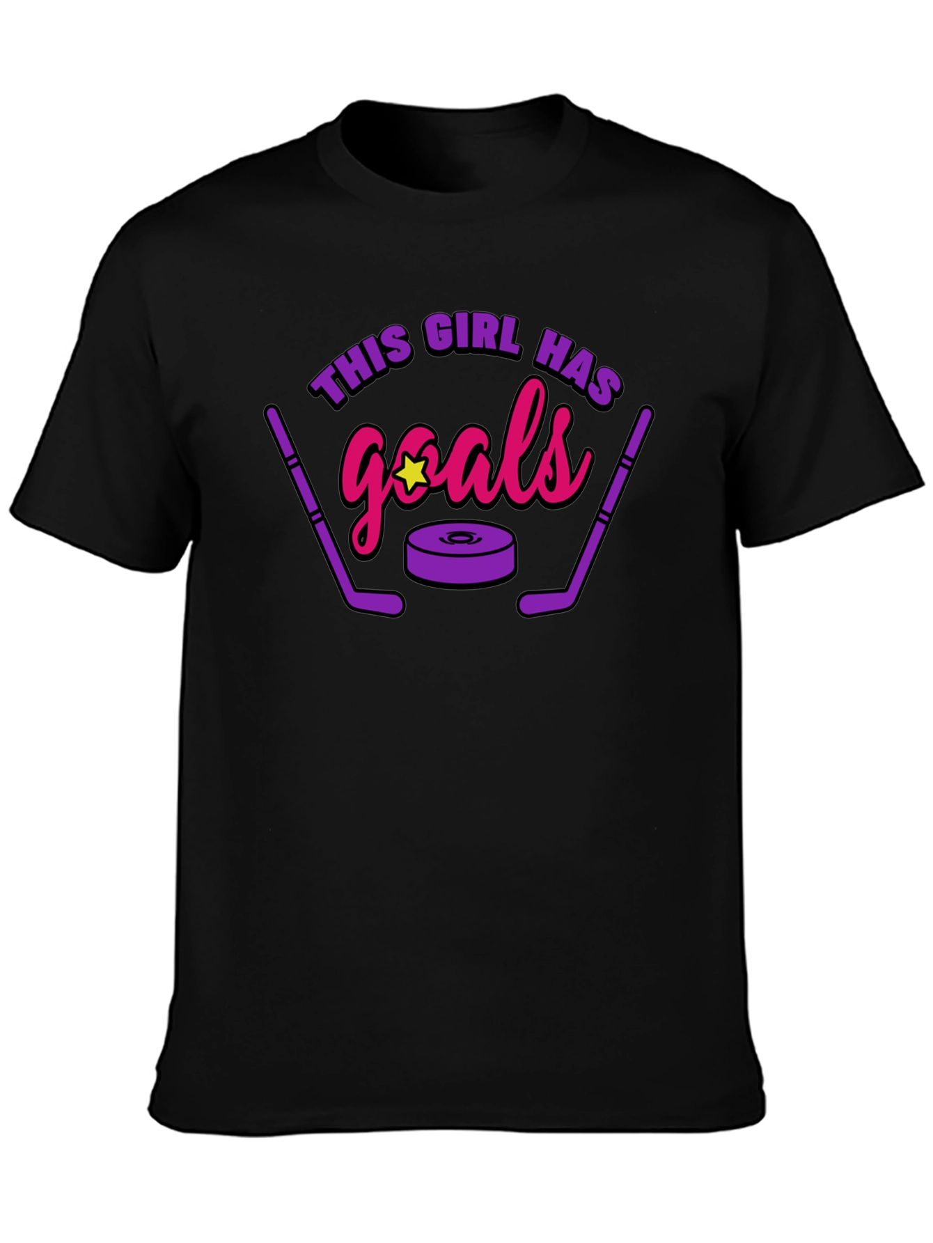 This Girl Has Goals Hockey T-Shirt