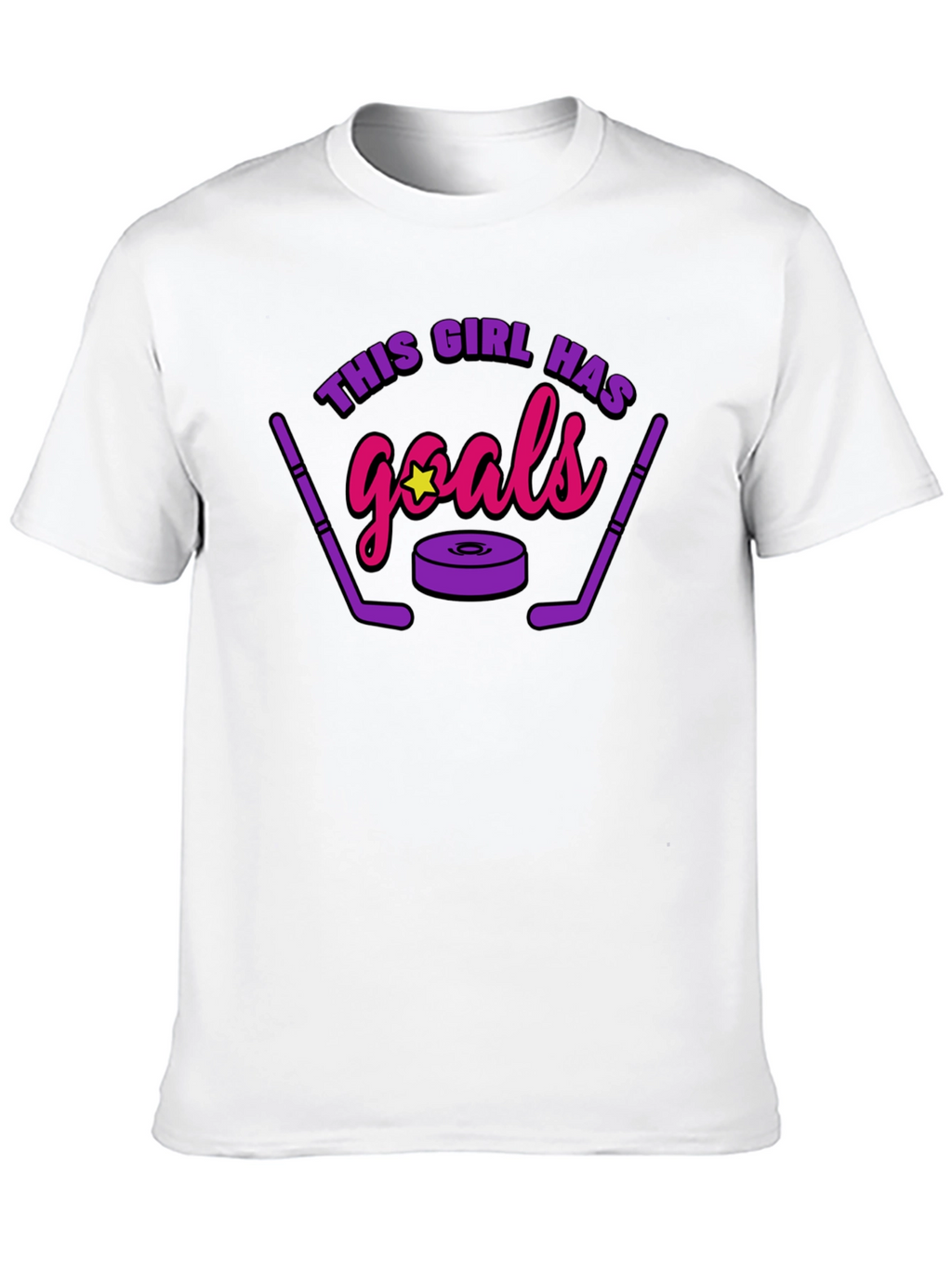 This Girl Has Goals Hockey T-Shirt