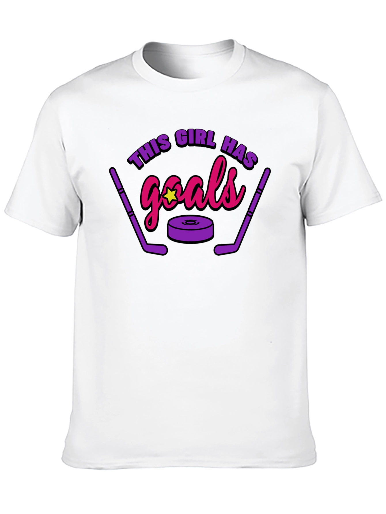 This Girl Has Goals Hockey T-Shirt
