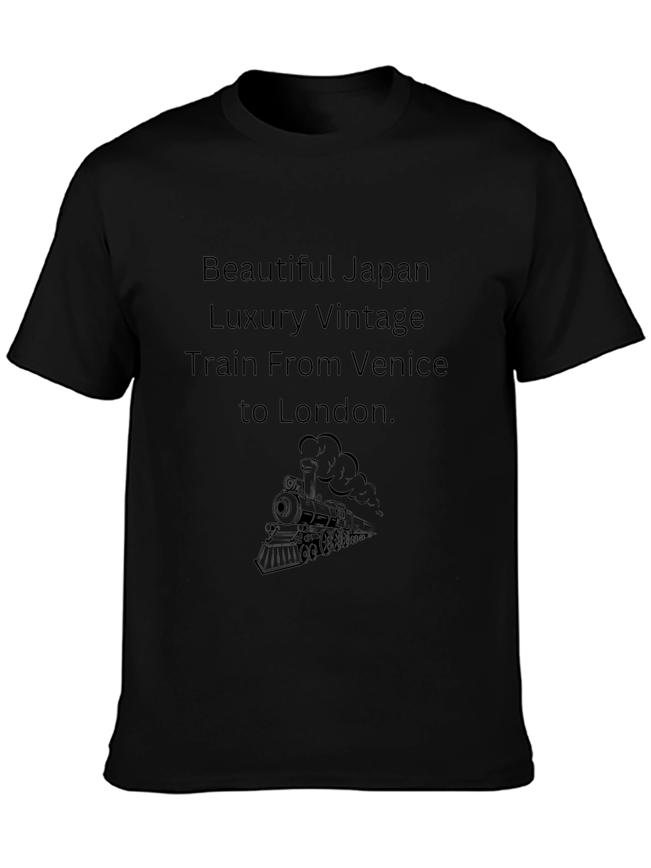 Vintage Train T-Shirt - Luxury Travel