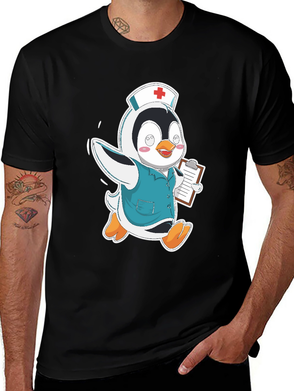 Nurse Penguin T-Shirt
