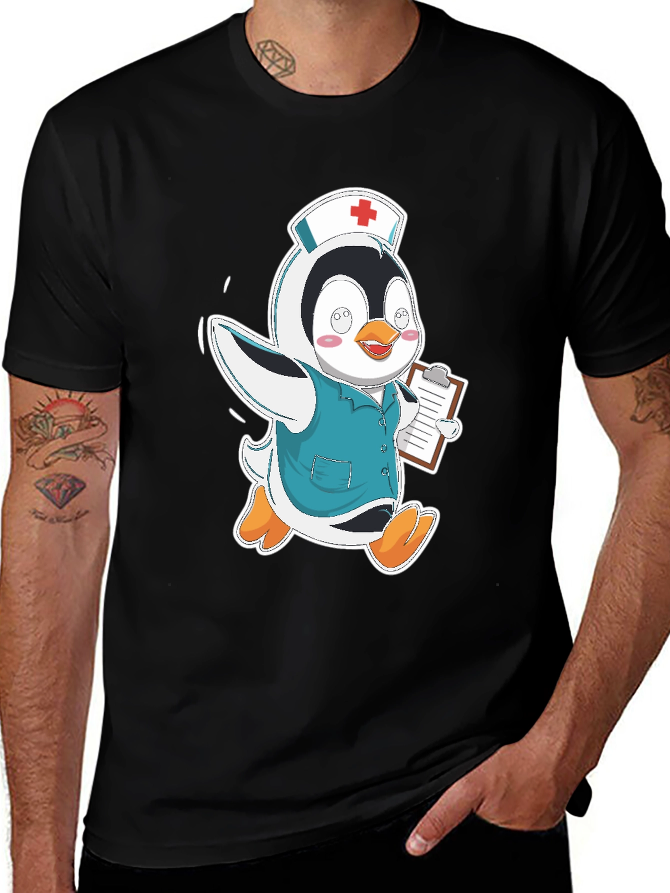 Nurse Penguin T-Shirt