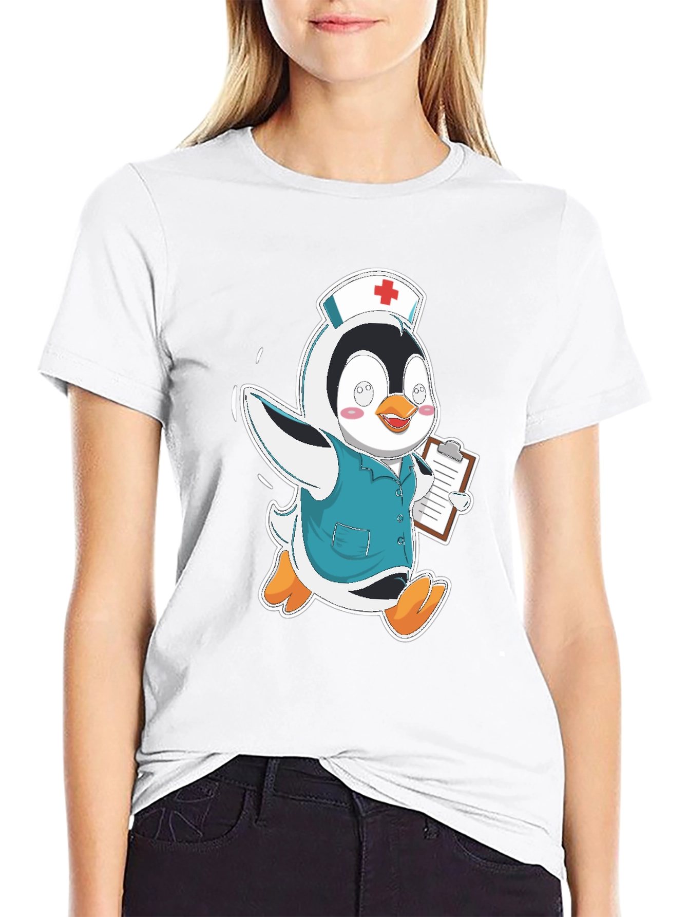 Nurse Penguin T-Shirt