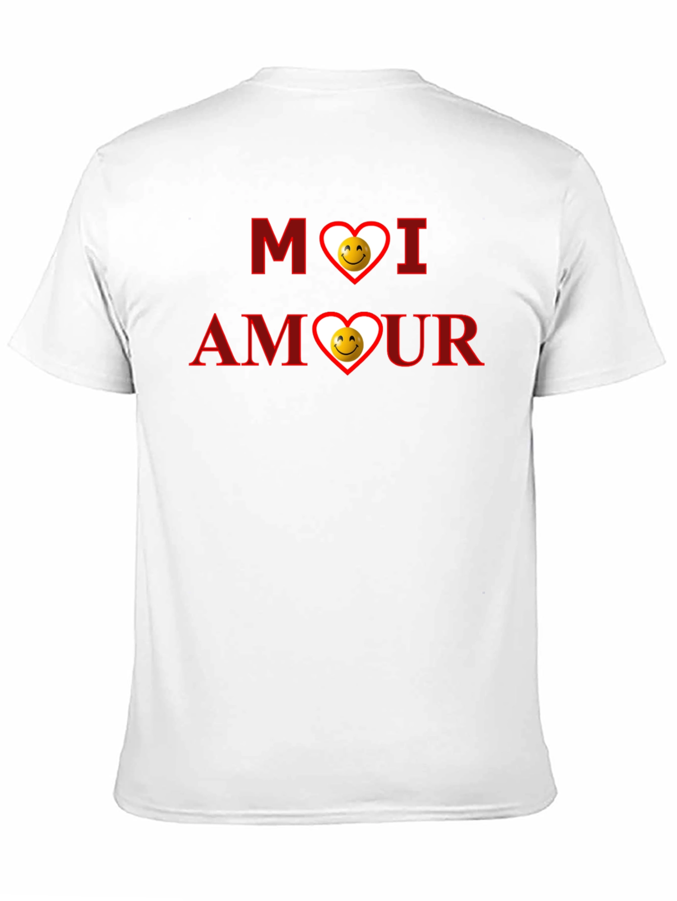 Moi Amour Graphic T-Shirt - Black