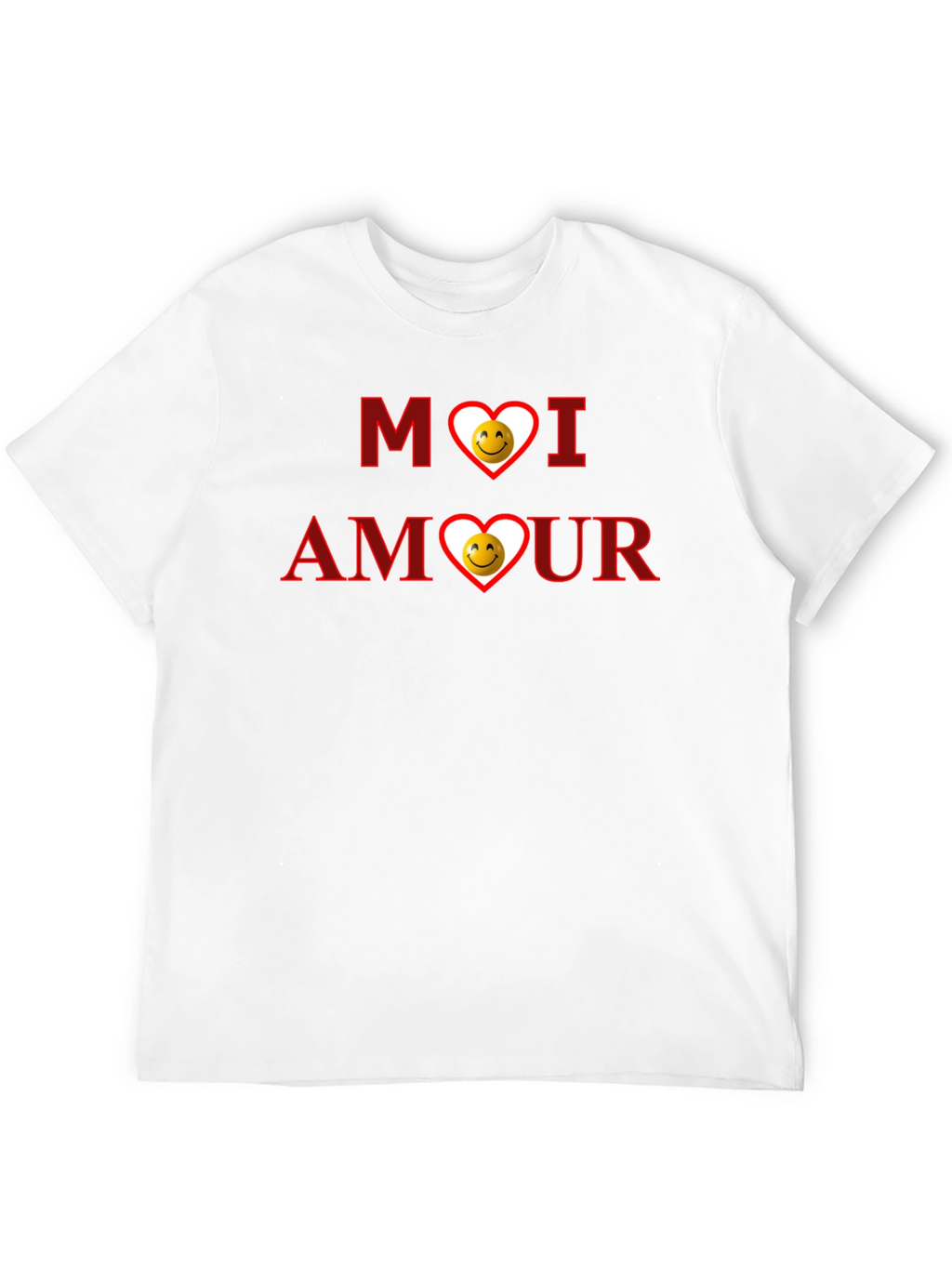 Moi Amour Graphic T-Shirt - Black