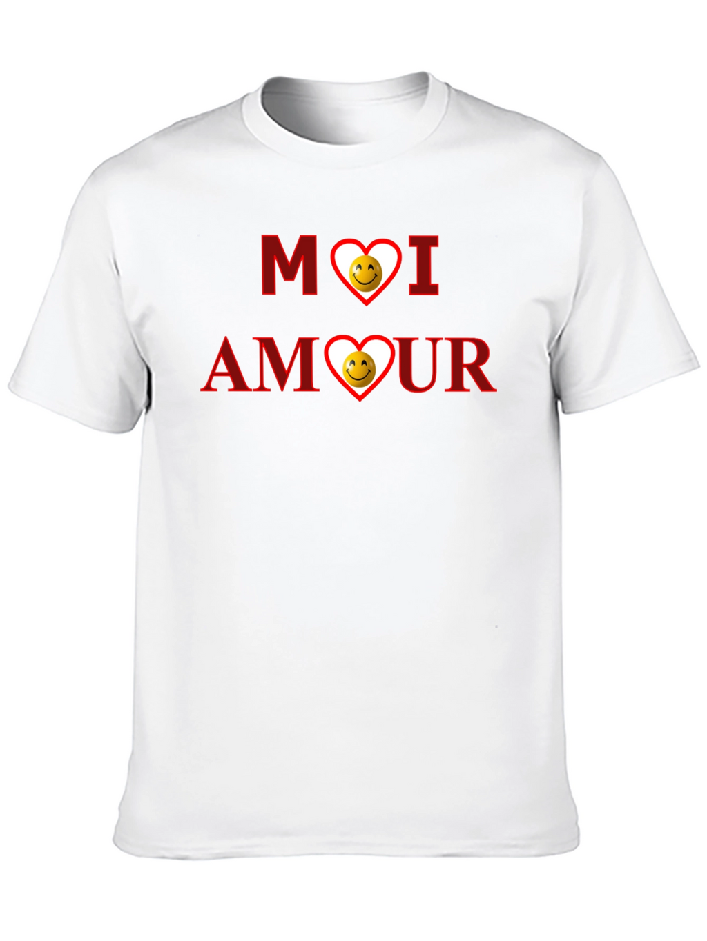 Moi Amour Graphic T-Shirt - Black