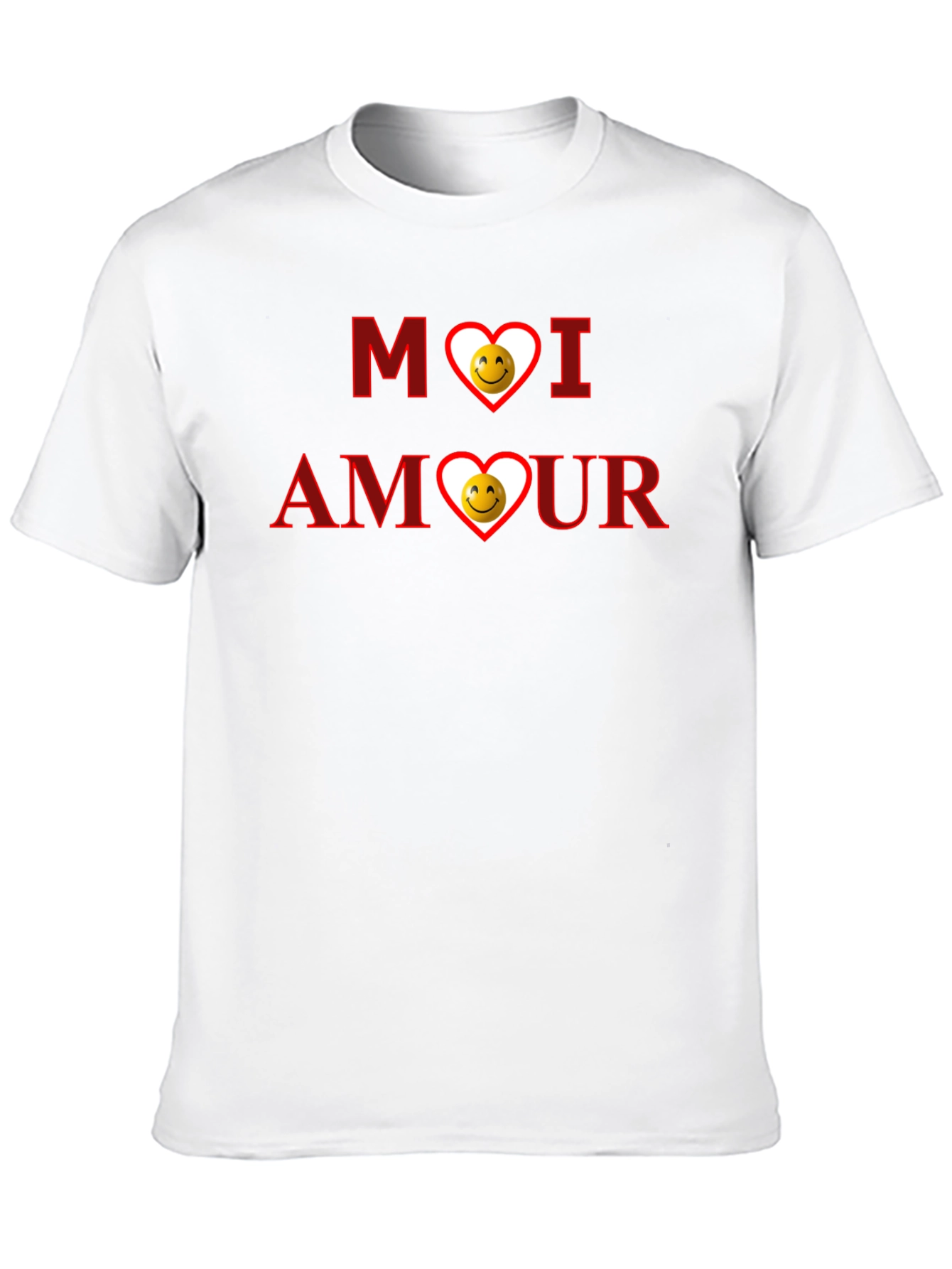Moi Amour Graphic T-Shirt - Black