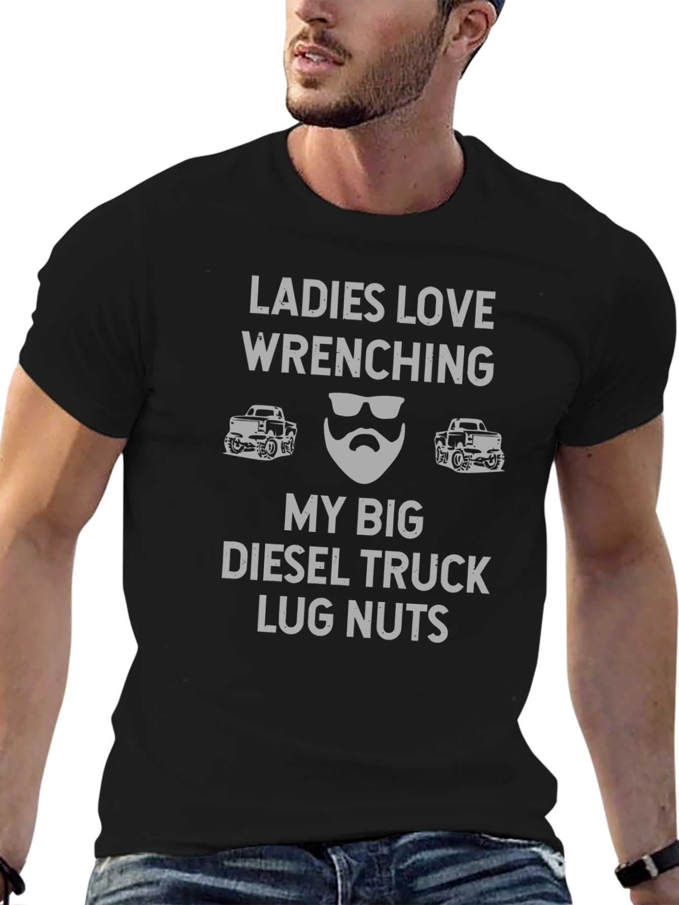 Ladies Love Wrenching Diesel Truck T-Shirt