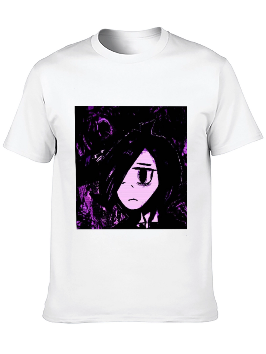 Anime Graphic Black T-Shirt