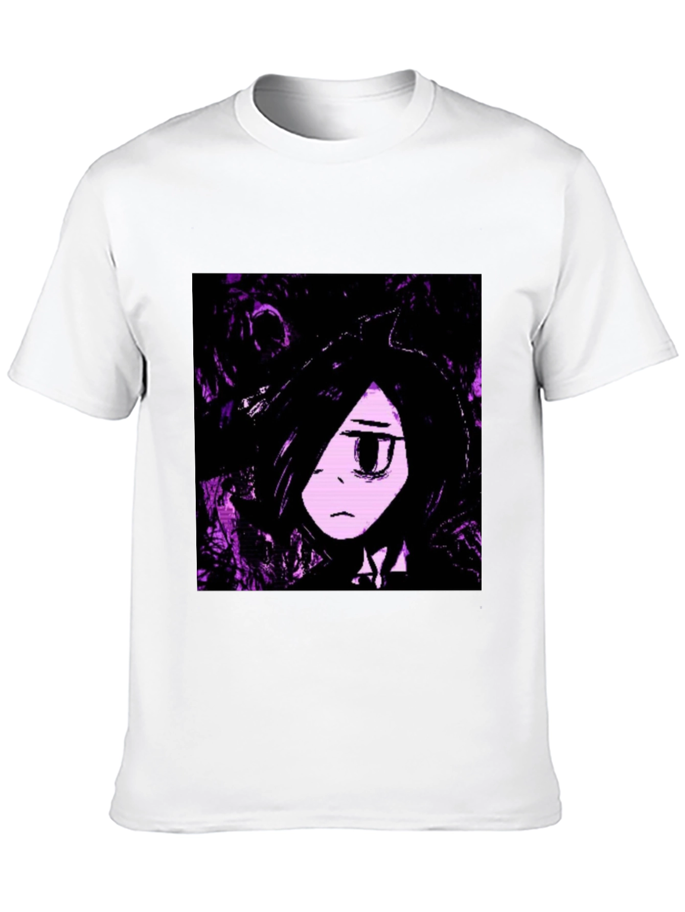 Anime Graphic Black T-Shirt