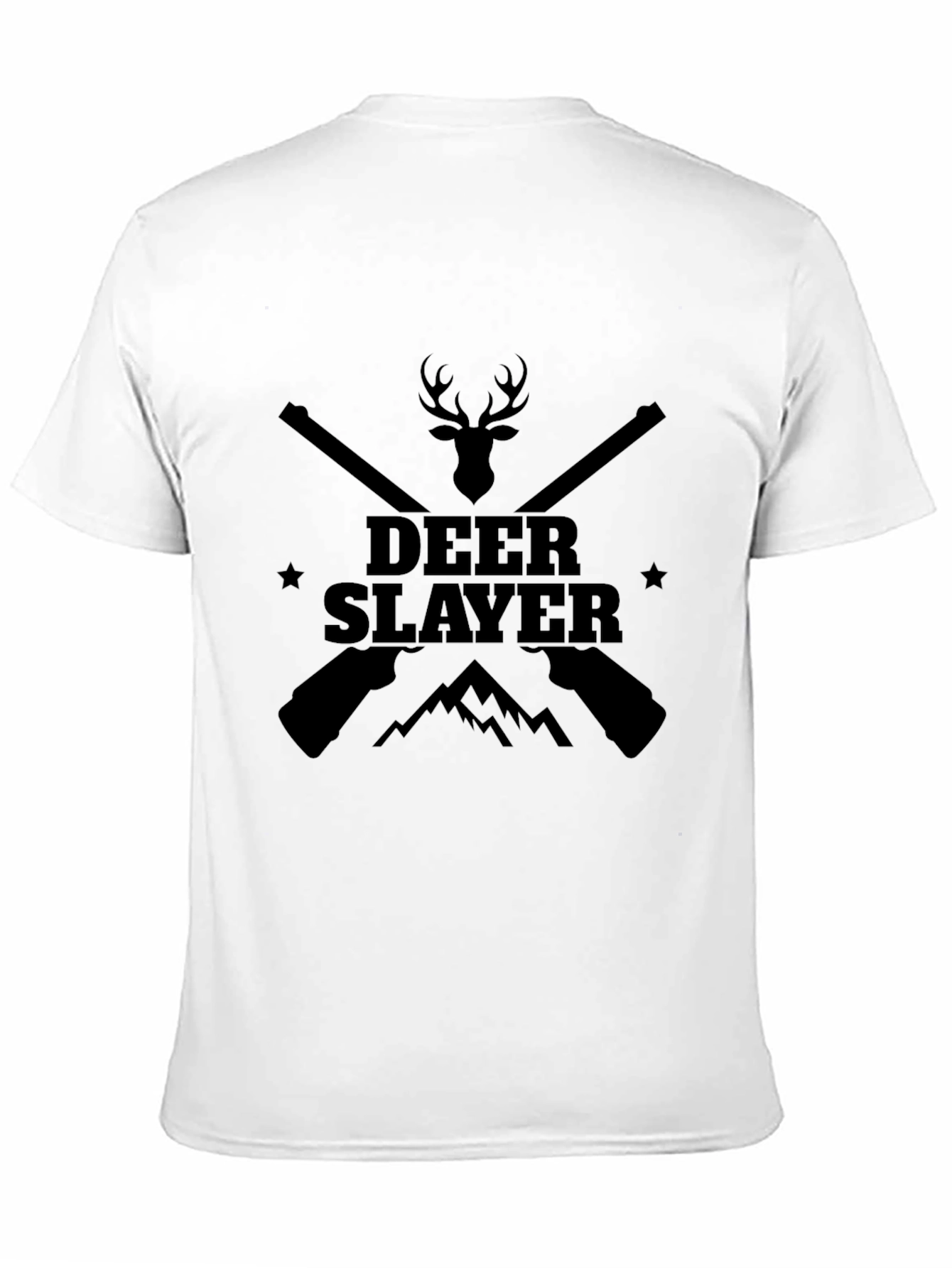Deer Slayer Graphic T-Shirt - Hunting Tee