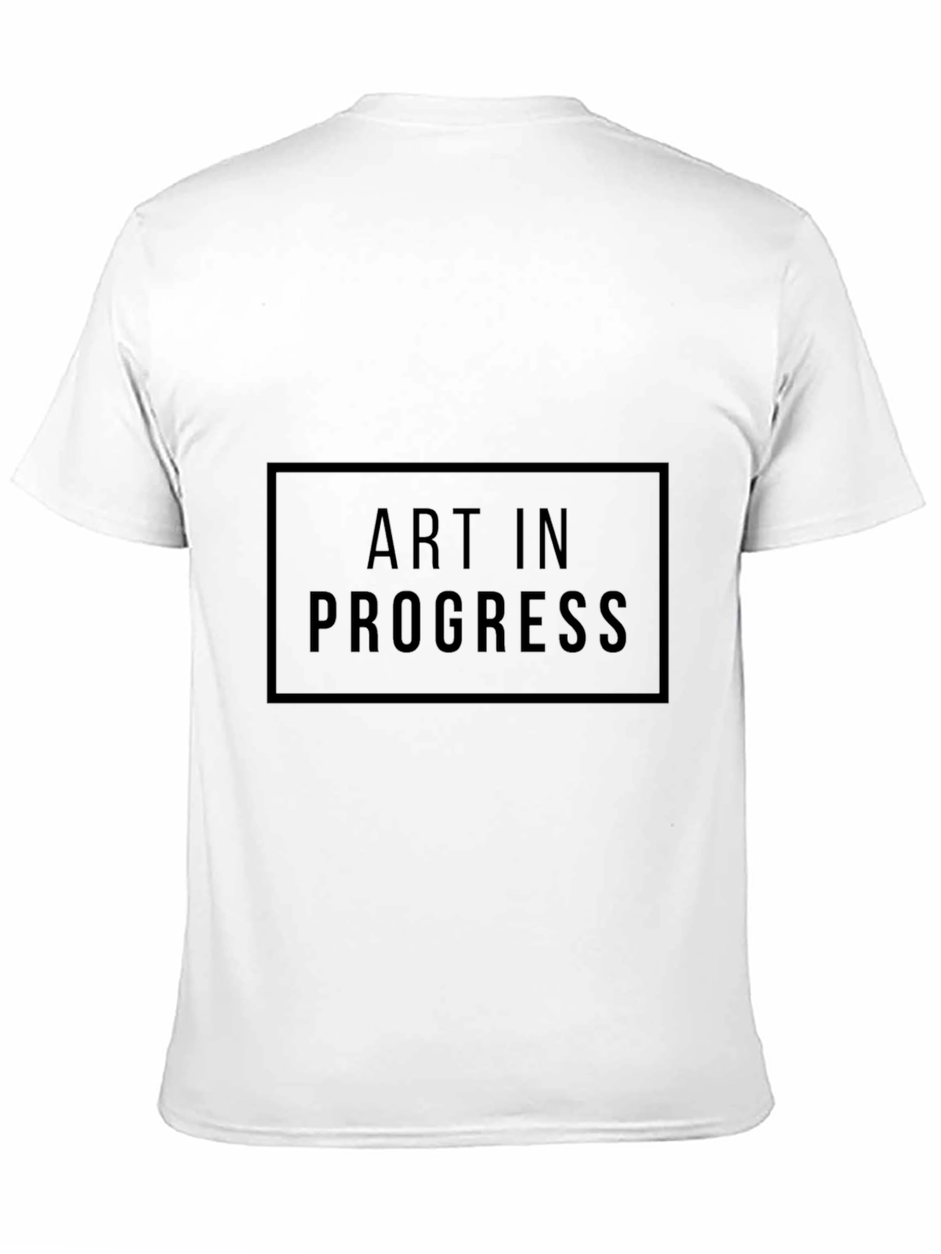 Art In Progress Black Graphic T-Shirt