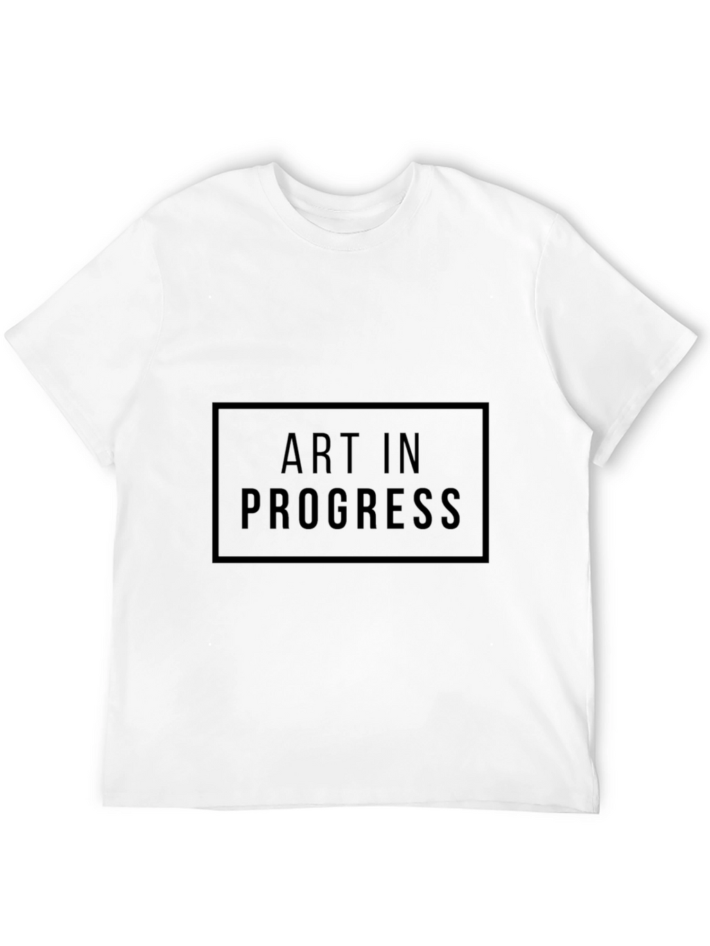 Art In Progress Black Graphic T-Shirt