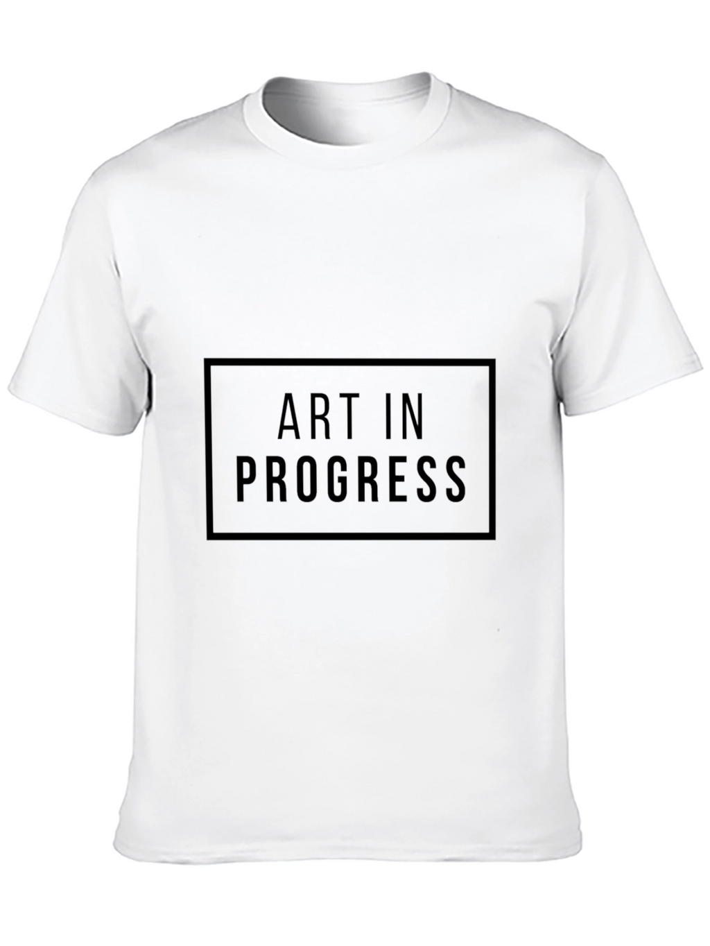 Art In Progress Black Graphic T-Shirt