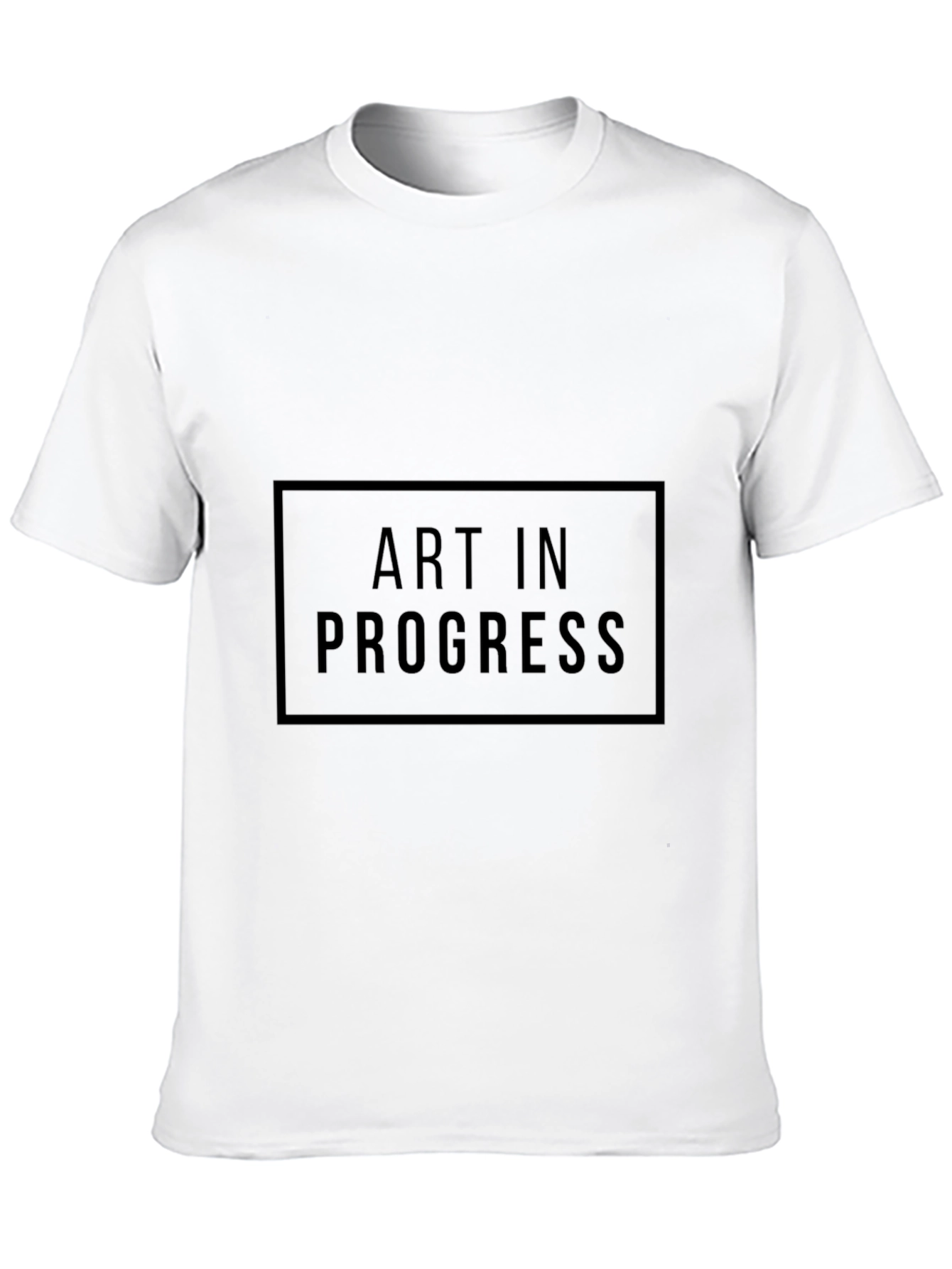 Art In Progress Black Graphic T-Shirt