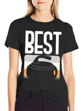 Best Curling T-Shirt - Black Tee