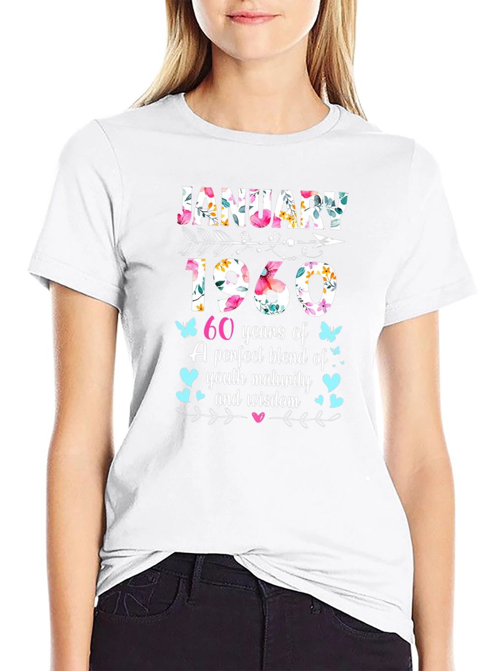 January 1960 60th Birthday T-Shirt