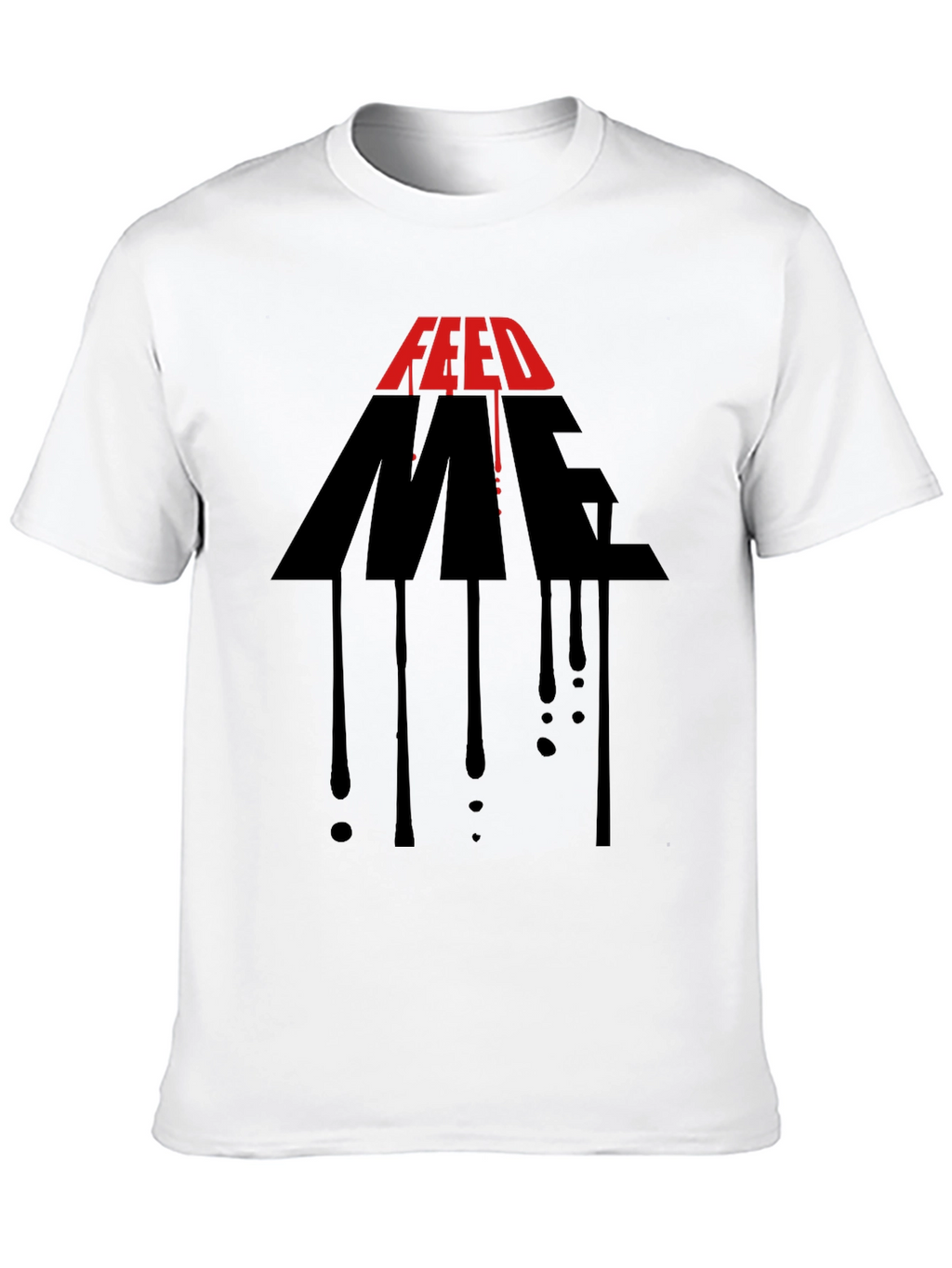 Feed Me Graphic Print Mens T-Shirt