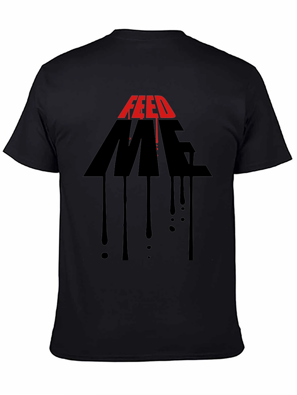Feed Me Graphic Print Mens T-Shirt