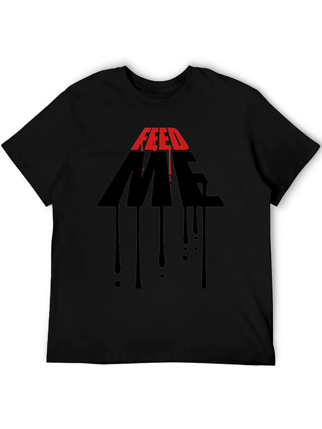 Feed Me Graphic Print Mens T-Shirt