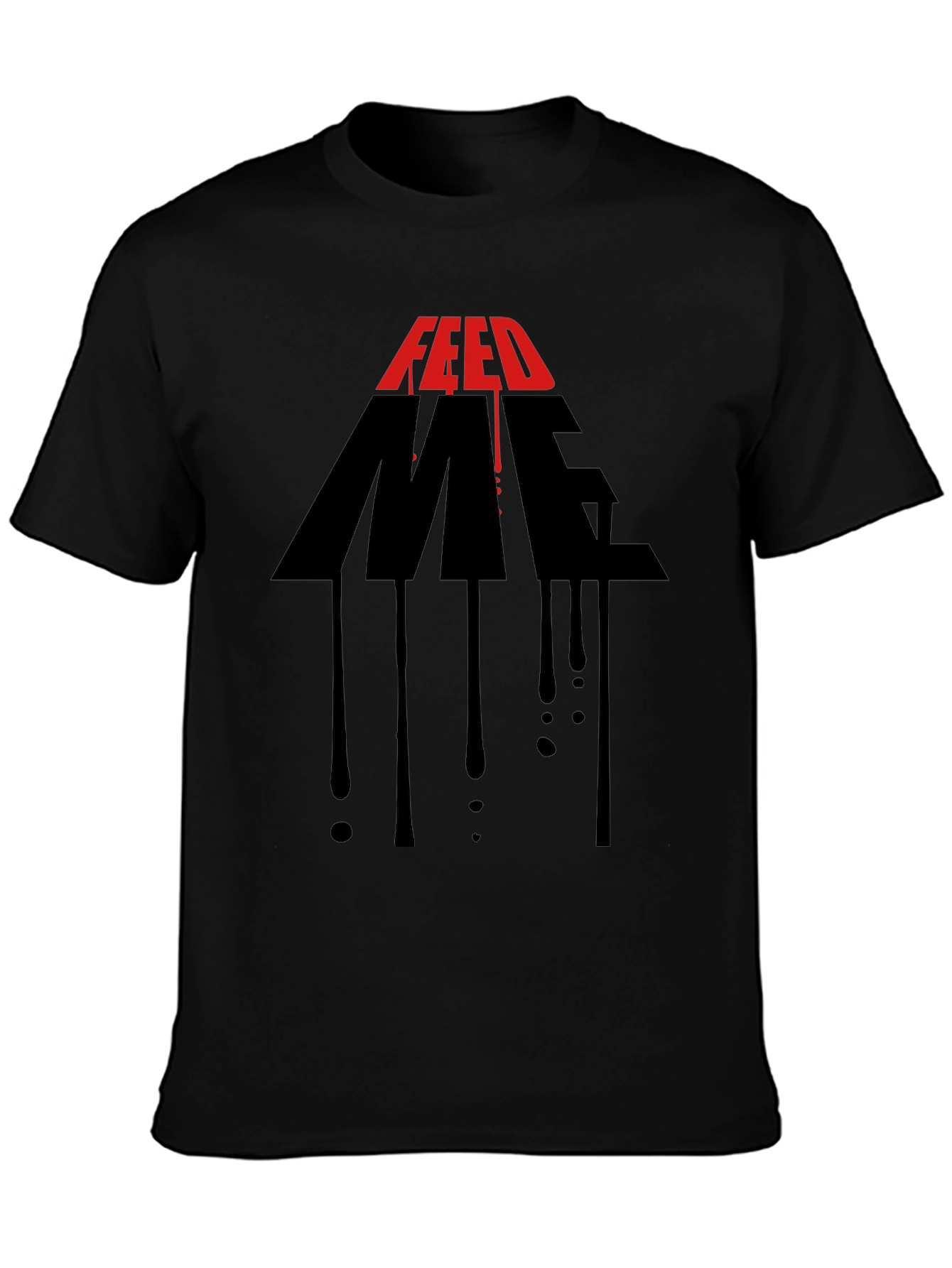 Feed Me Graphic Print Mens T-Shirt
