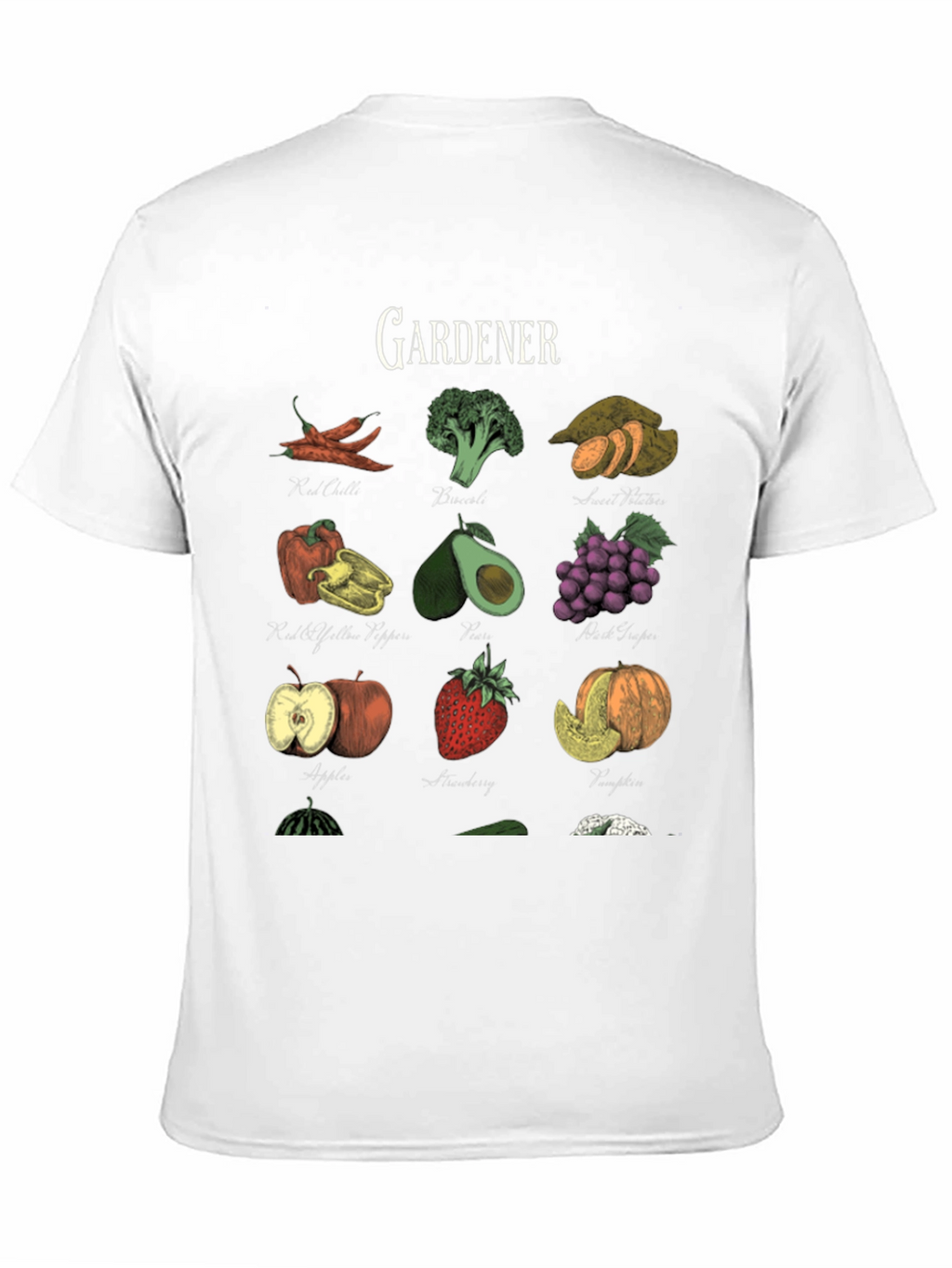 Gardeners Bounty Black Graphic Tee