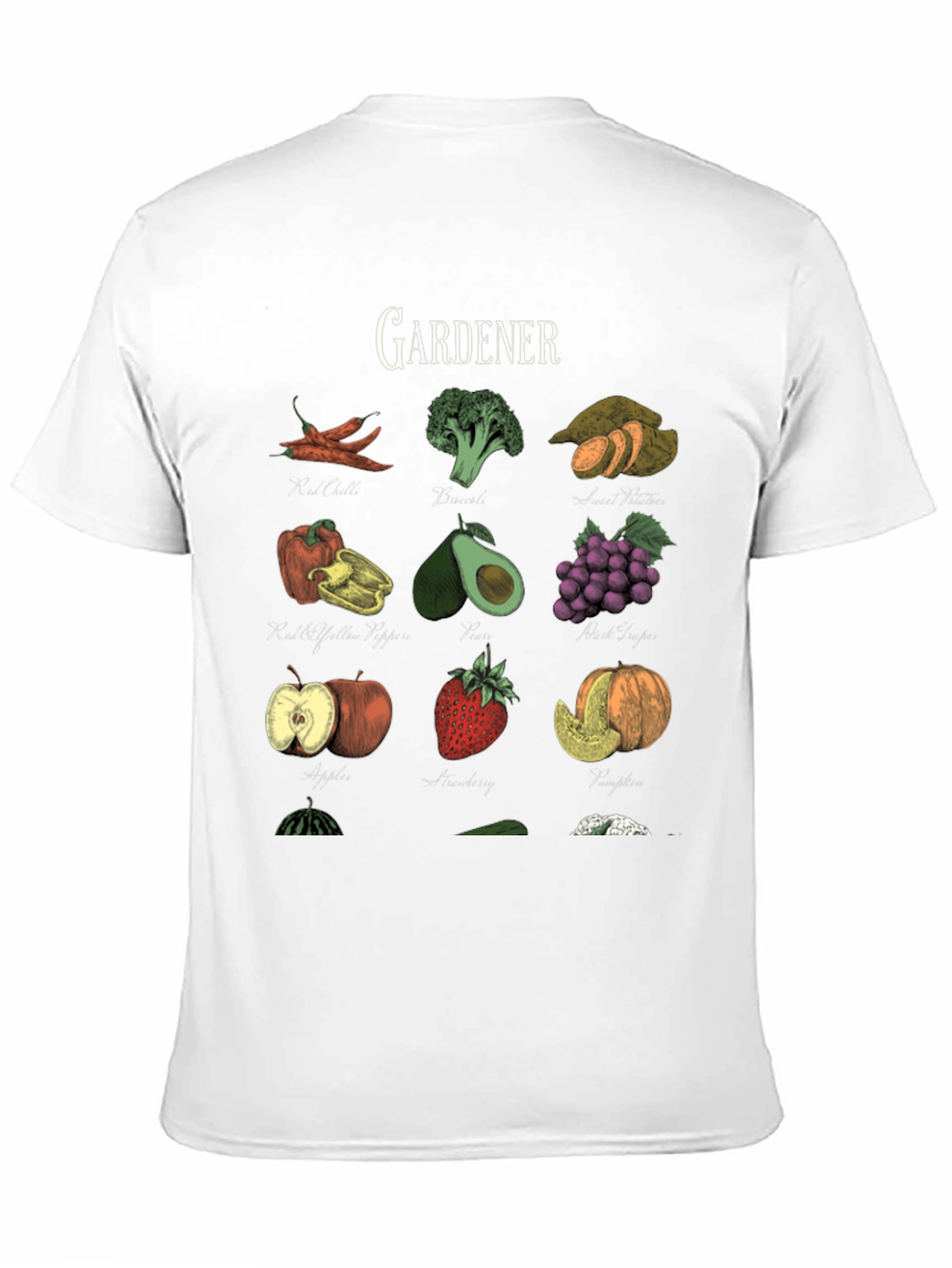Gardeners Bounty Black Graphic Tee