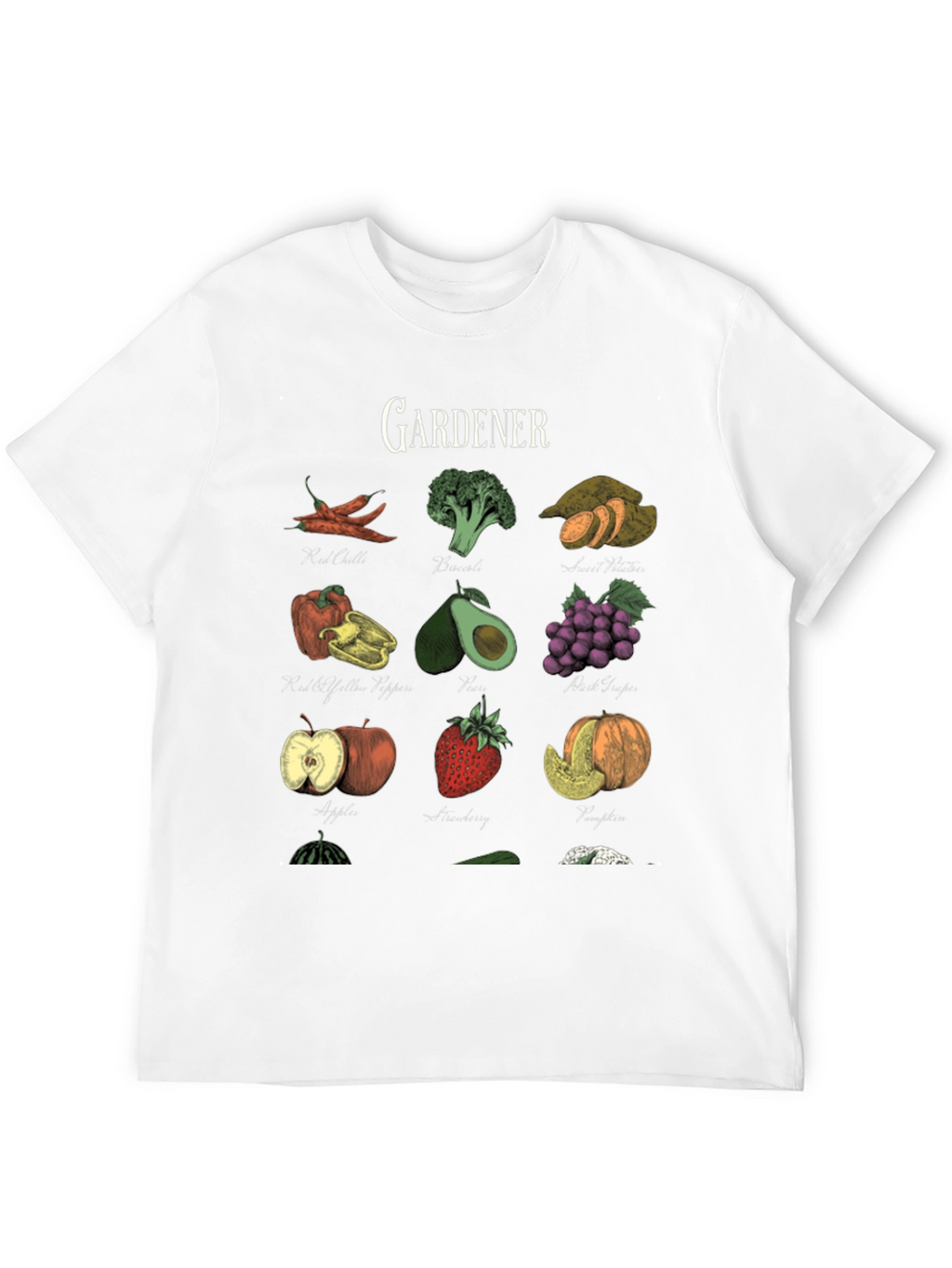 Gardeners Bounty Black Graphic Tee